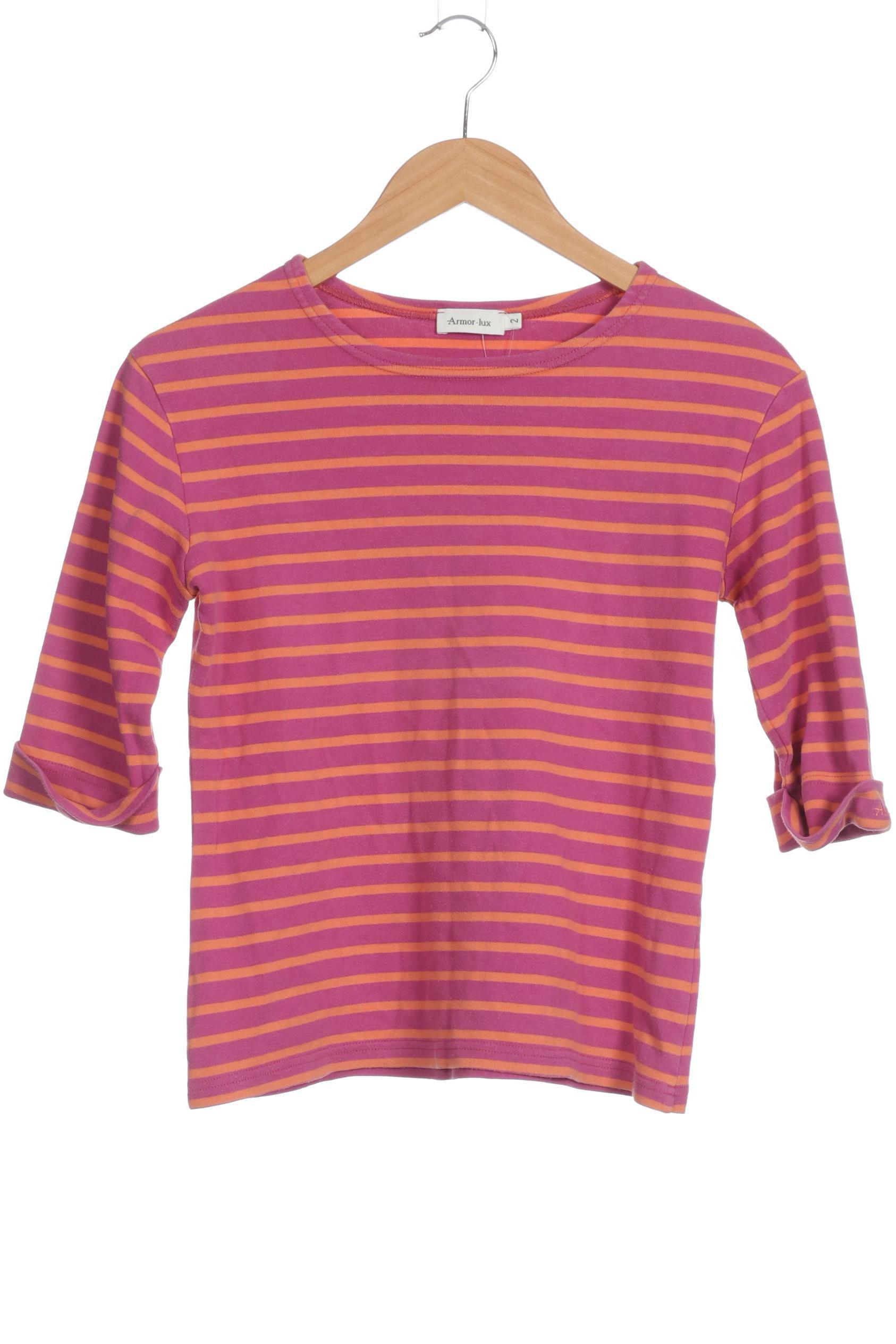 

Armor lux Damen Langarmshirt, pink, Gr.