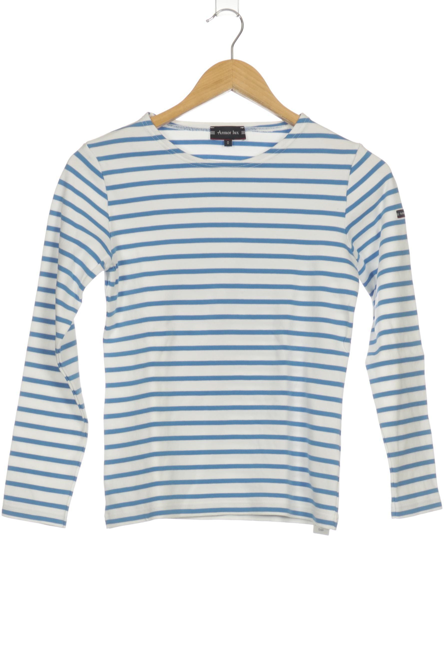 

Armor lux Damen Langarmshirt, blau, Gr.