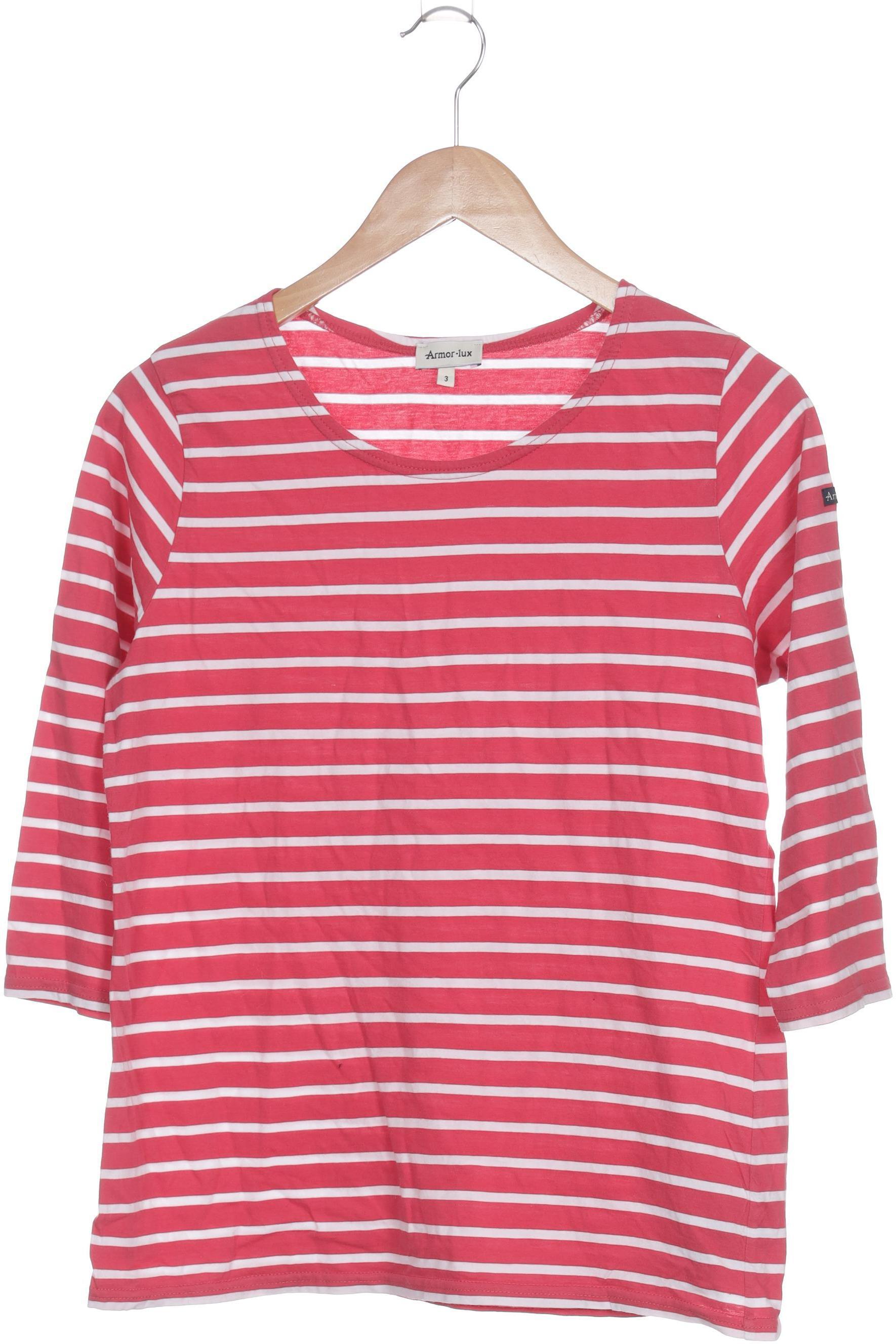 

Armor lux Damen Langarmshirt, pink, Gr.