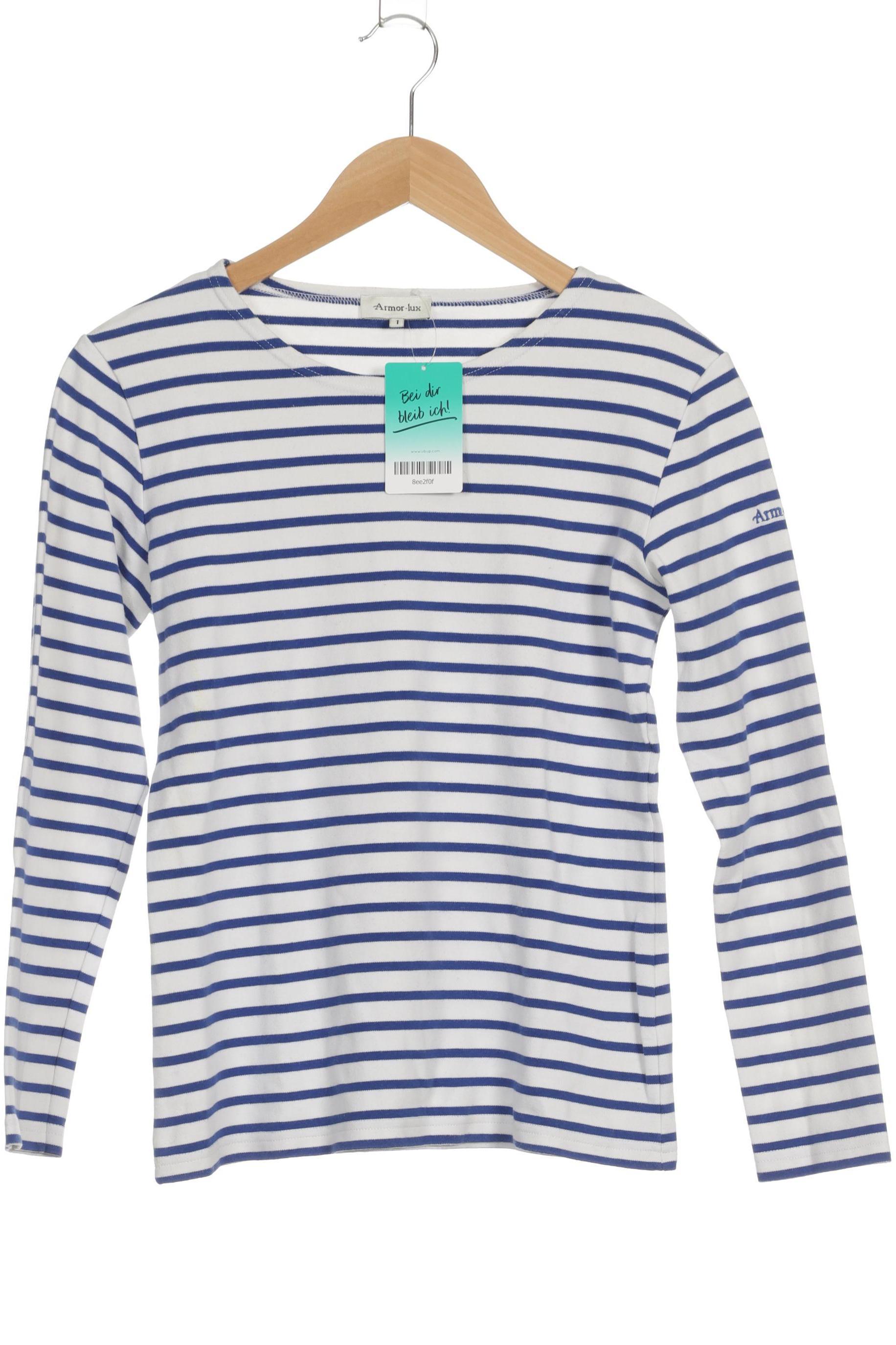 

Armor lux Damen Langarmshirt, blau, Gr.