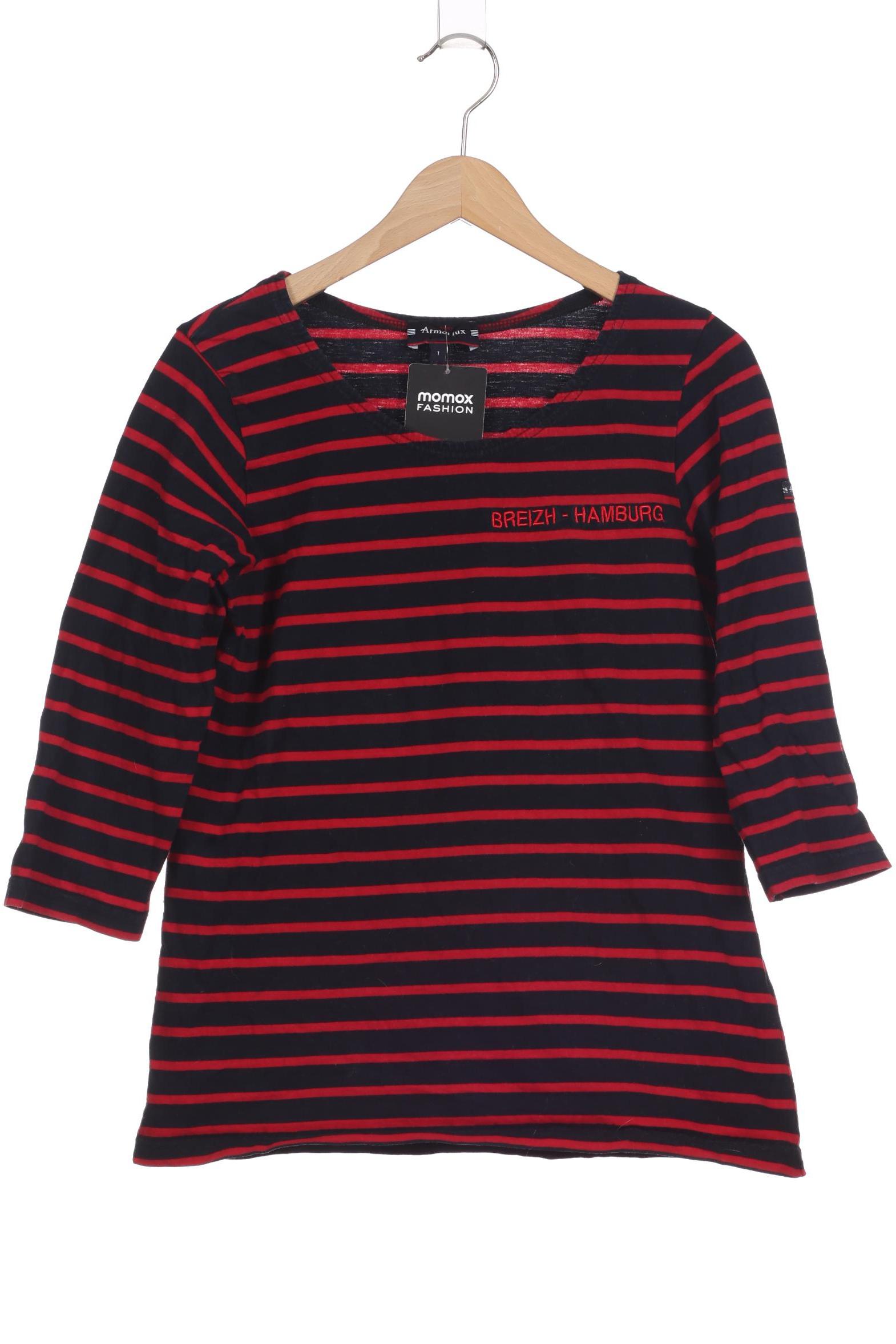 

Armor lux Damen Langarmshirt, rot, Gr.