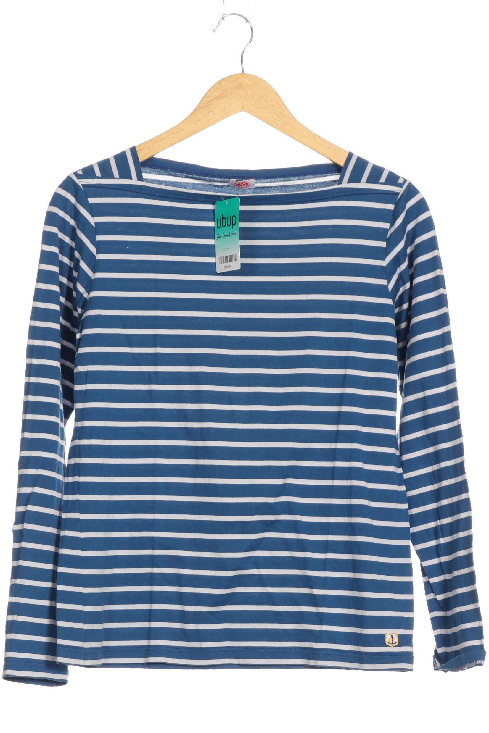 

Armor lux Damen Langarmshirt, blau, Gr. 38