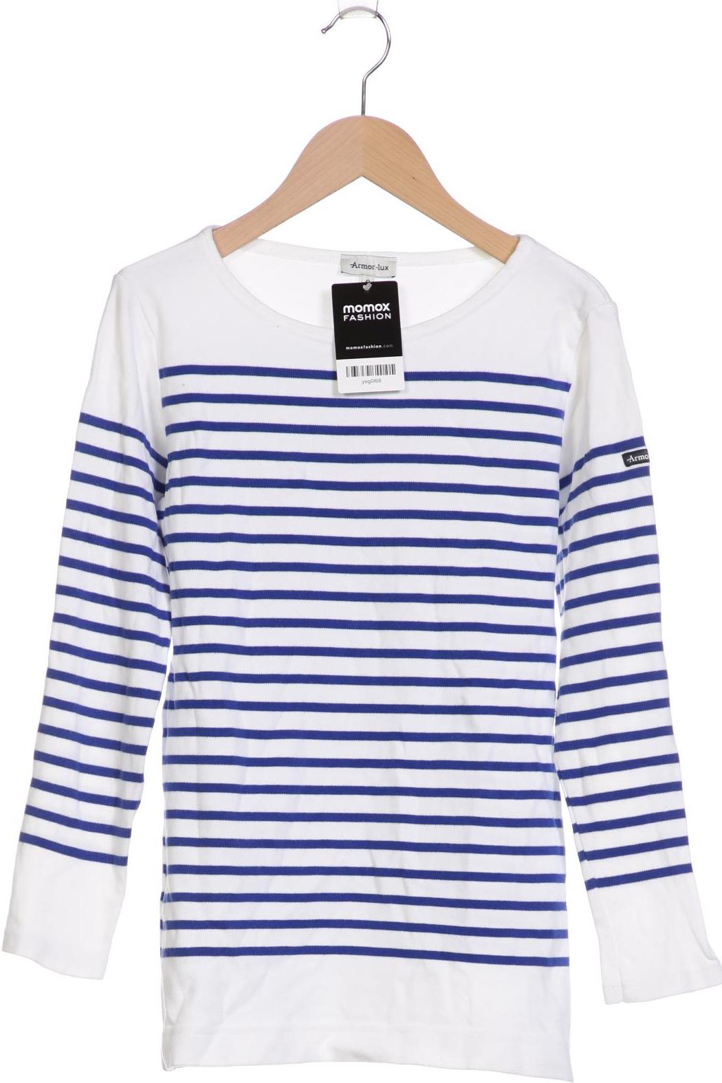 

Armor lux Damen Langarmshirt, weiß, Gr. 34