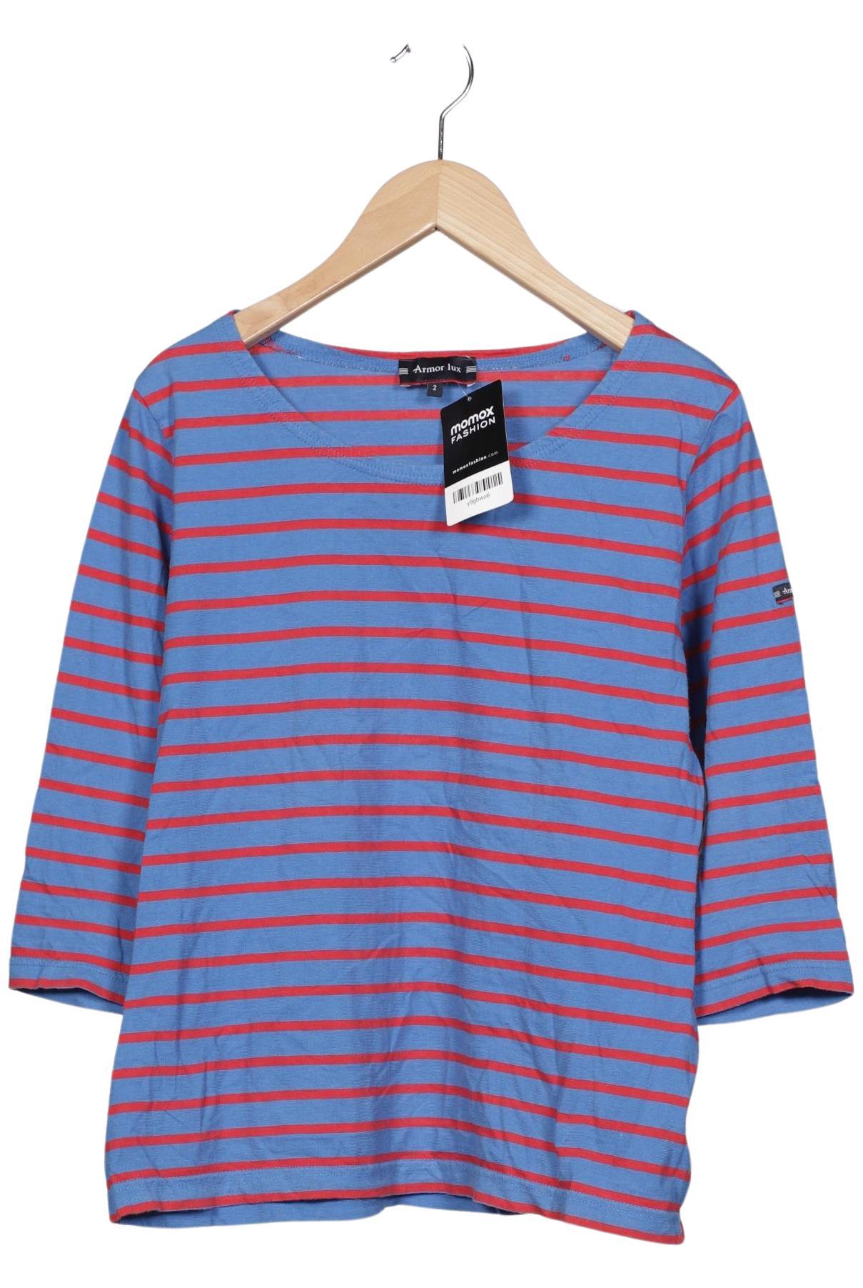 

Armor lux Damen Langarmshirt, blau, Gr. 38