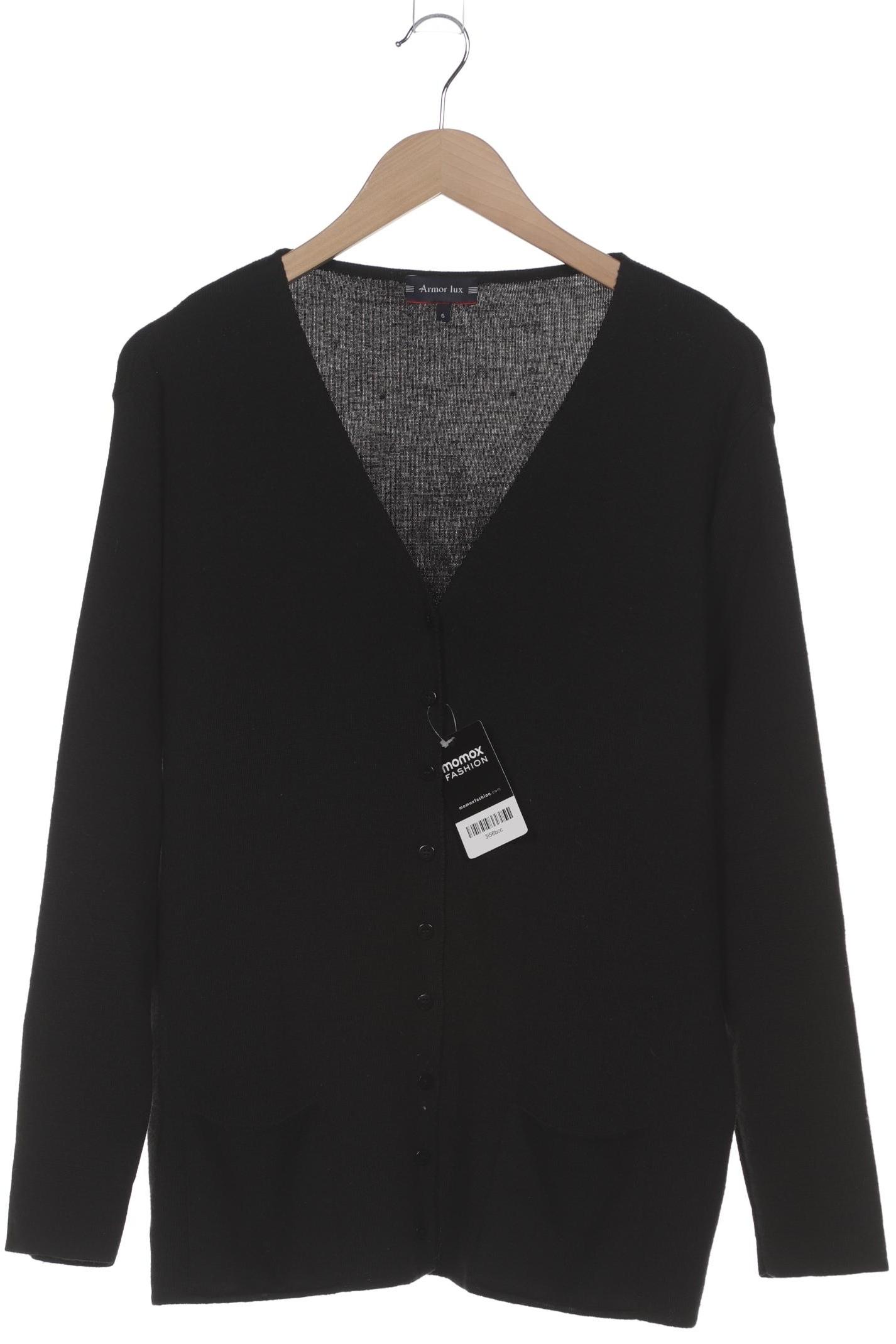 

Armor lux Damen Strickjacke, schwarz, Gr. 48
