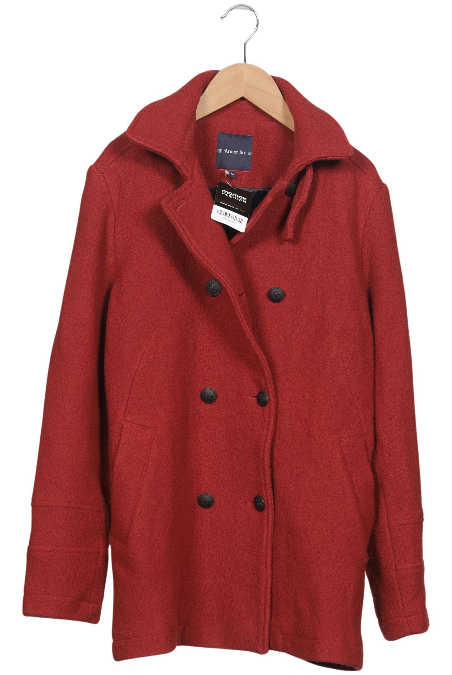 

Armor lux Damen Mantel, rot, Gr. 38