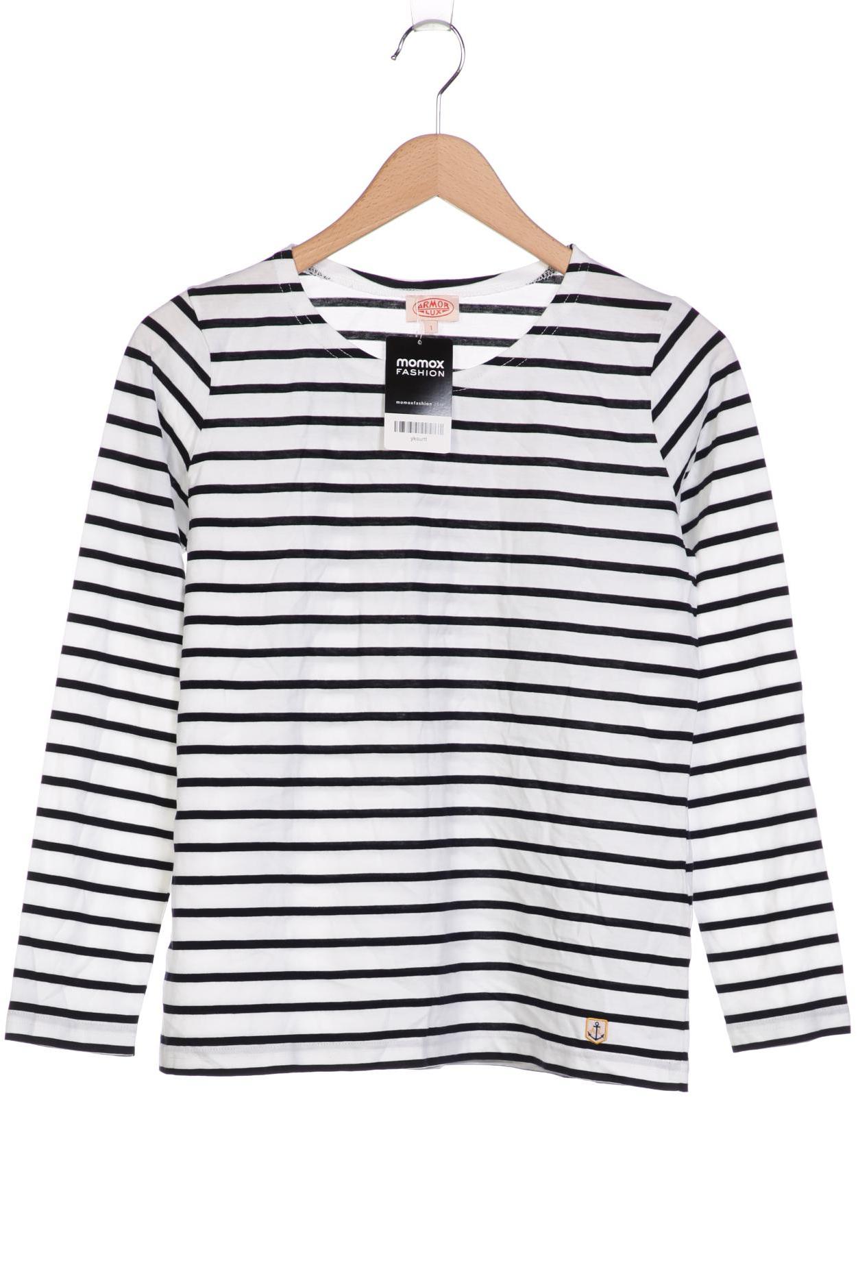 

Armor lux Damen Langarmshirt, weiß, Gr. 36