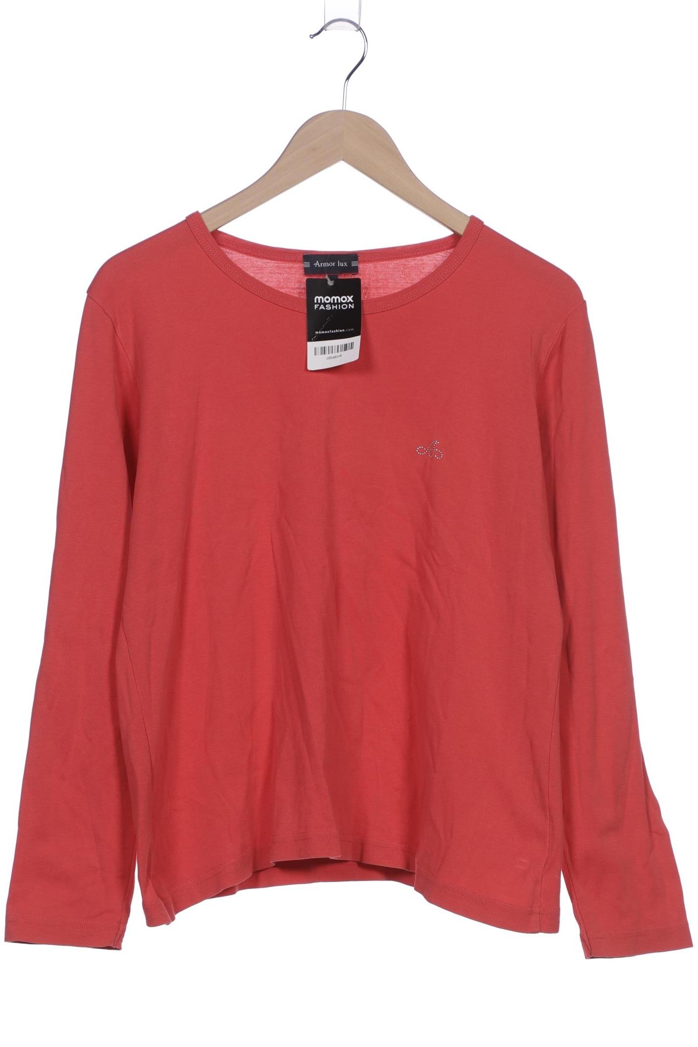 

Armor lux Damen Langarmshirt, pink, Gr. 46