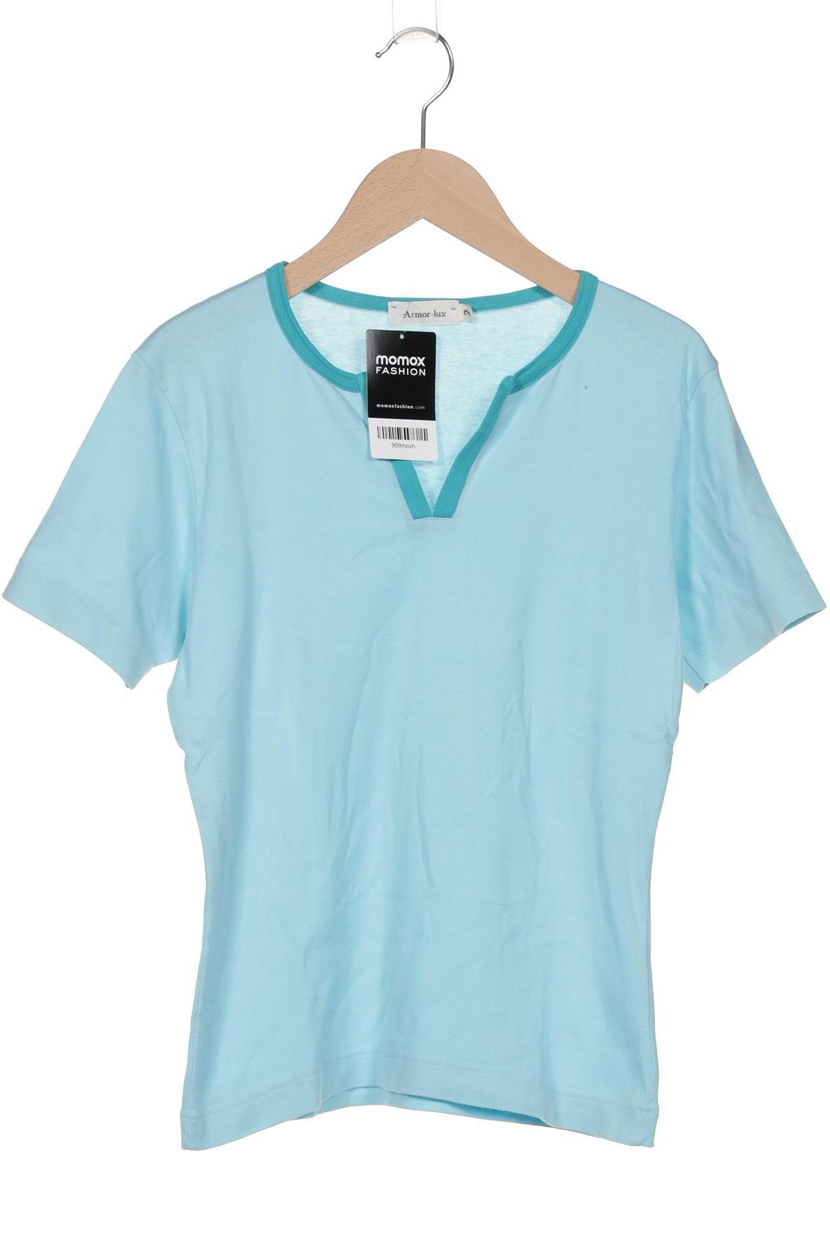 

Armor lux Damen T-Shirt, blau, Gr. 38