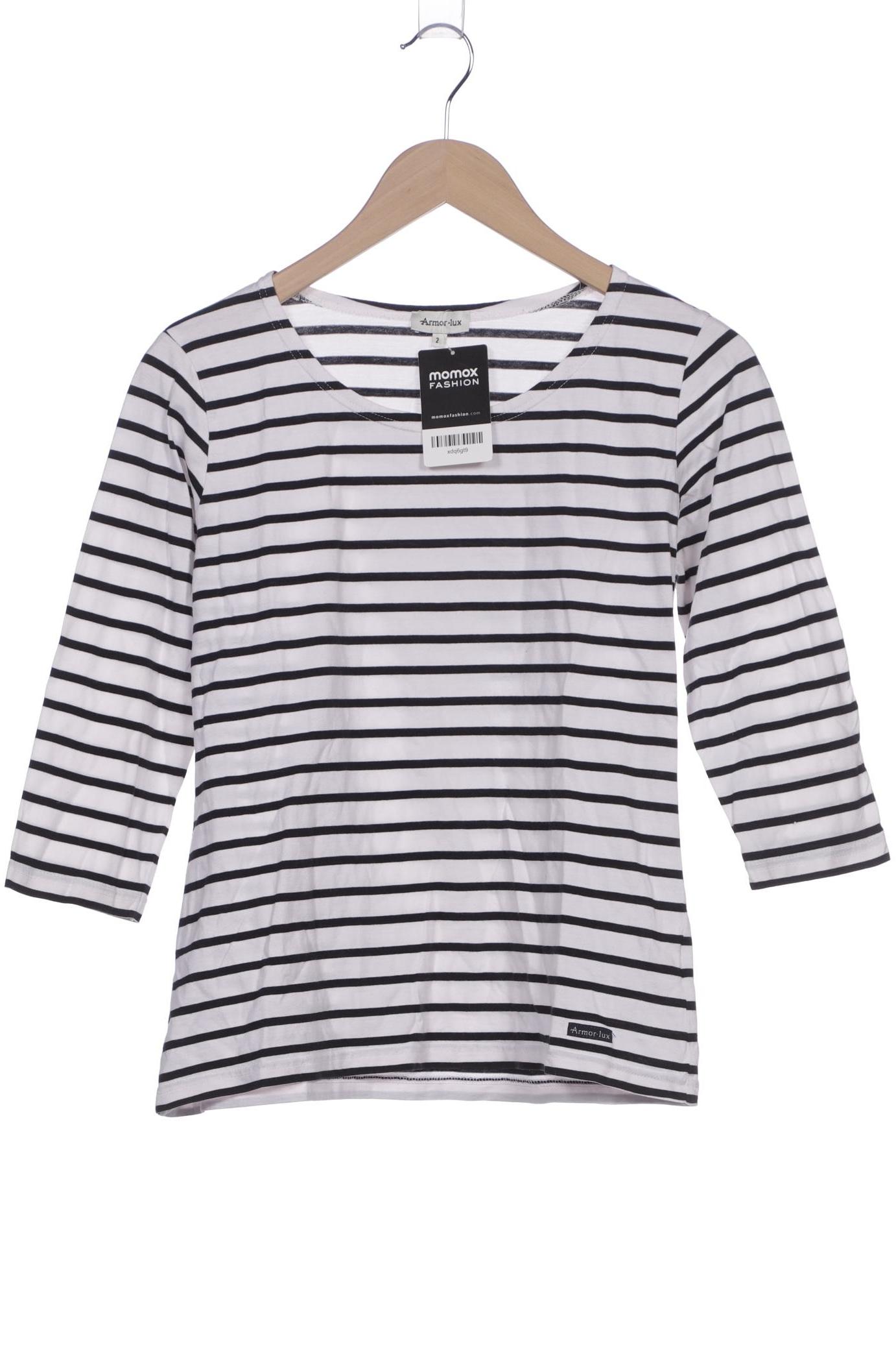 

Armor lux Damen Langarmshirt, weiß, Gr. 38