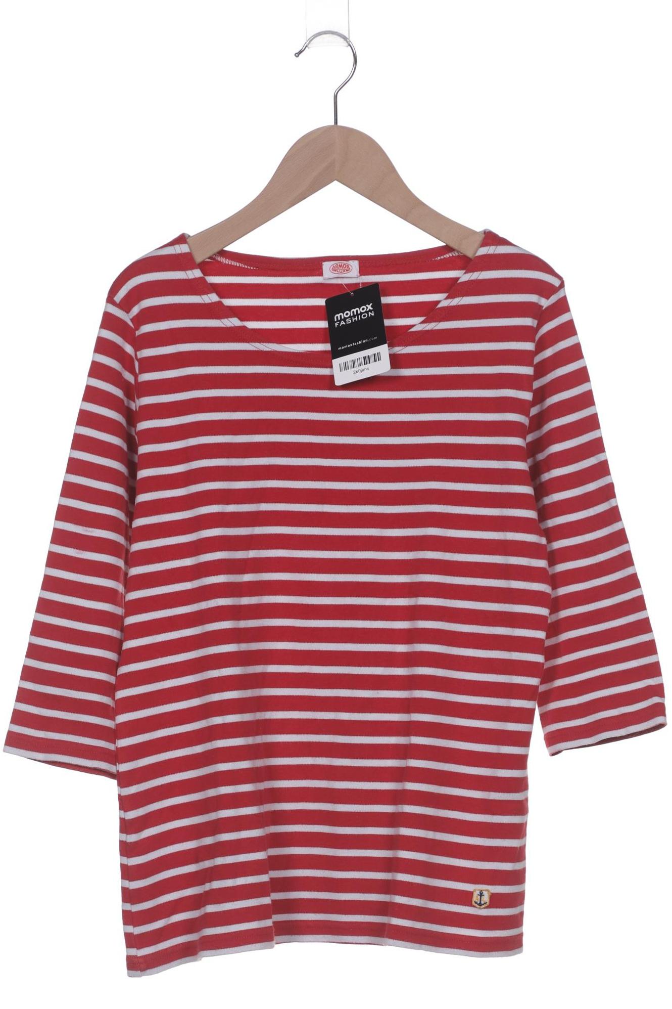 

Armor lux Damen Langarmshirt, rot, Gr. 36