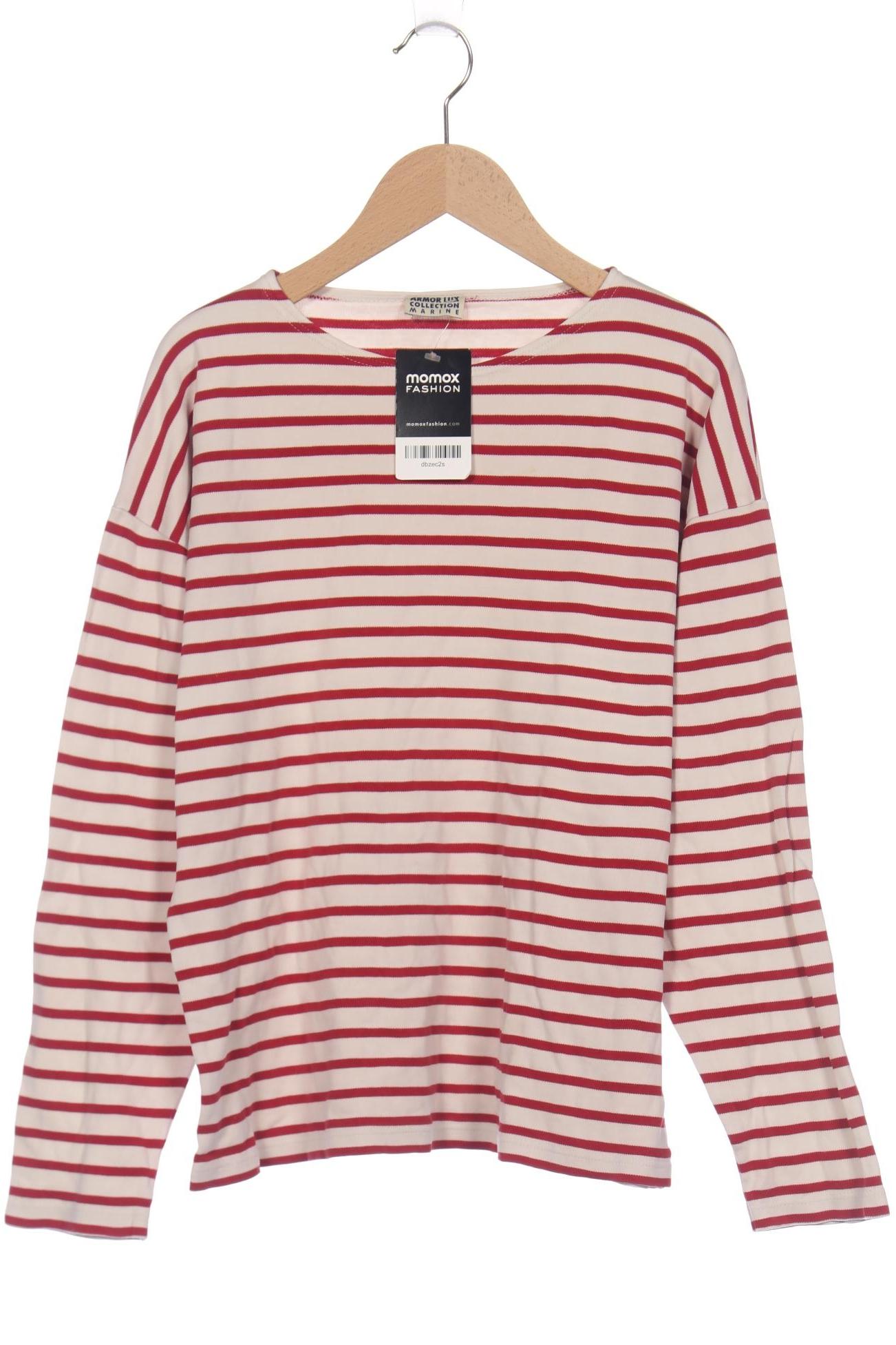 

Armor lux Damen Langarmshirt, rot, Gr. 36