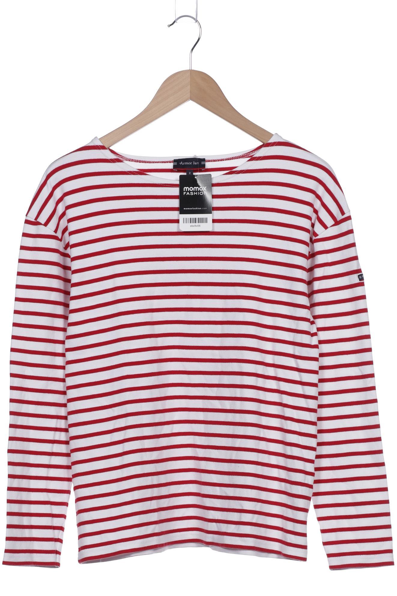 

Armor lux Damen Langarmshirt, rot, Gr. 38