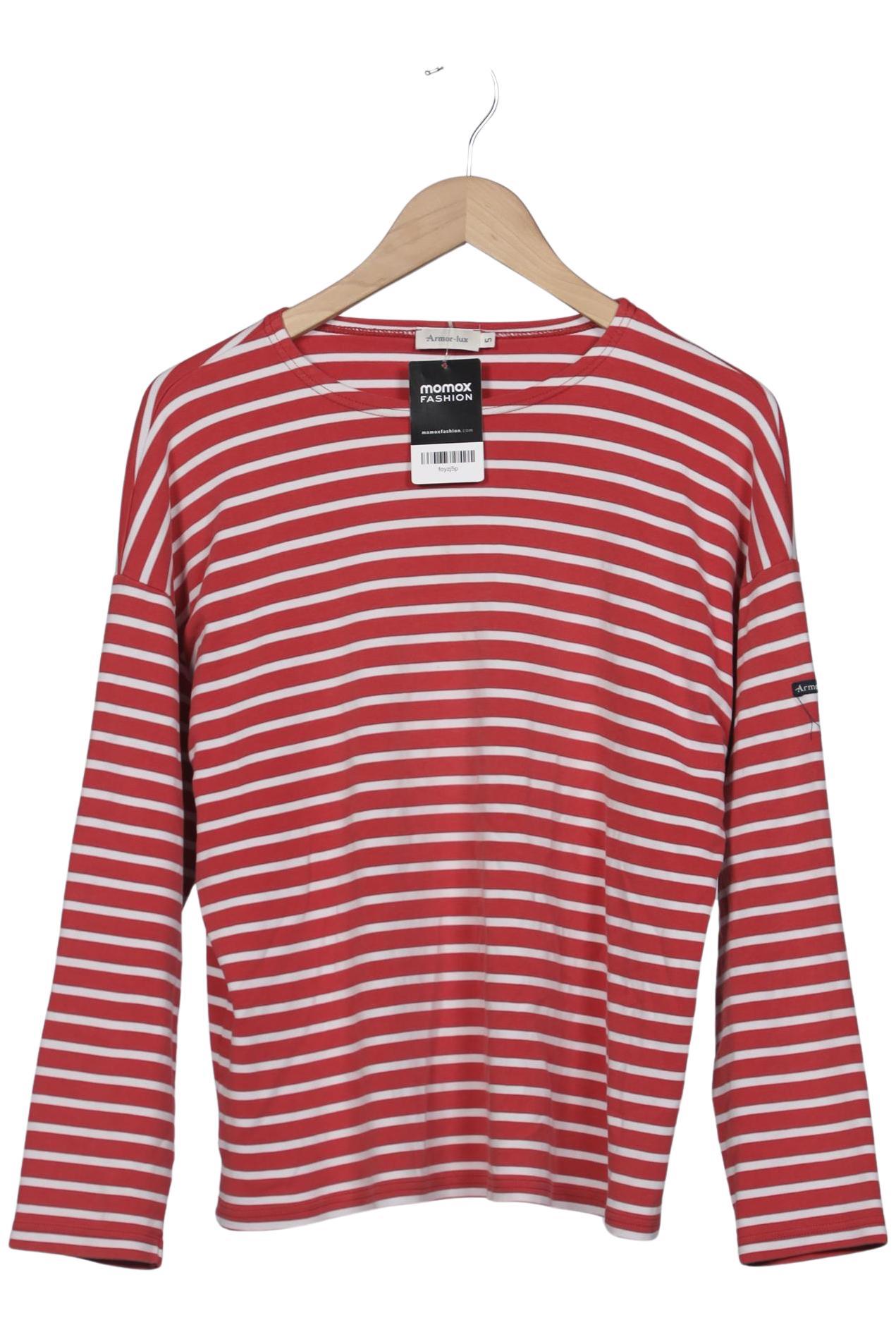 

Armor lux Damen Langarmshirt, rot, Gr. 46
