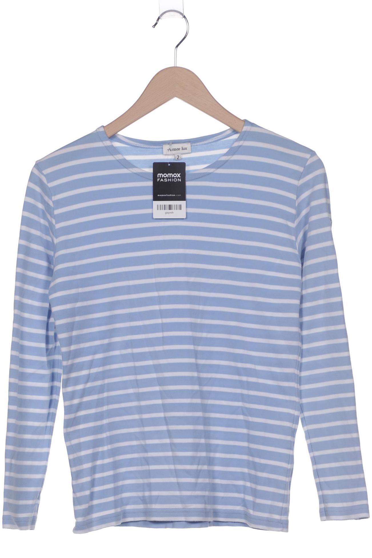 

Armor lux Damen Langarmshirt, hellblau, Gr. 36