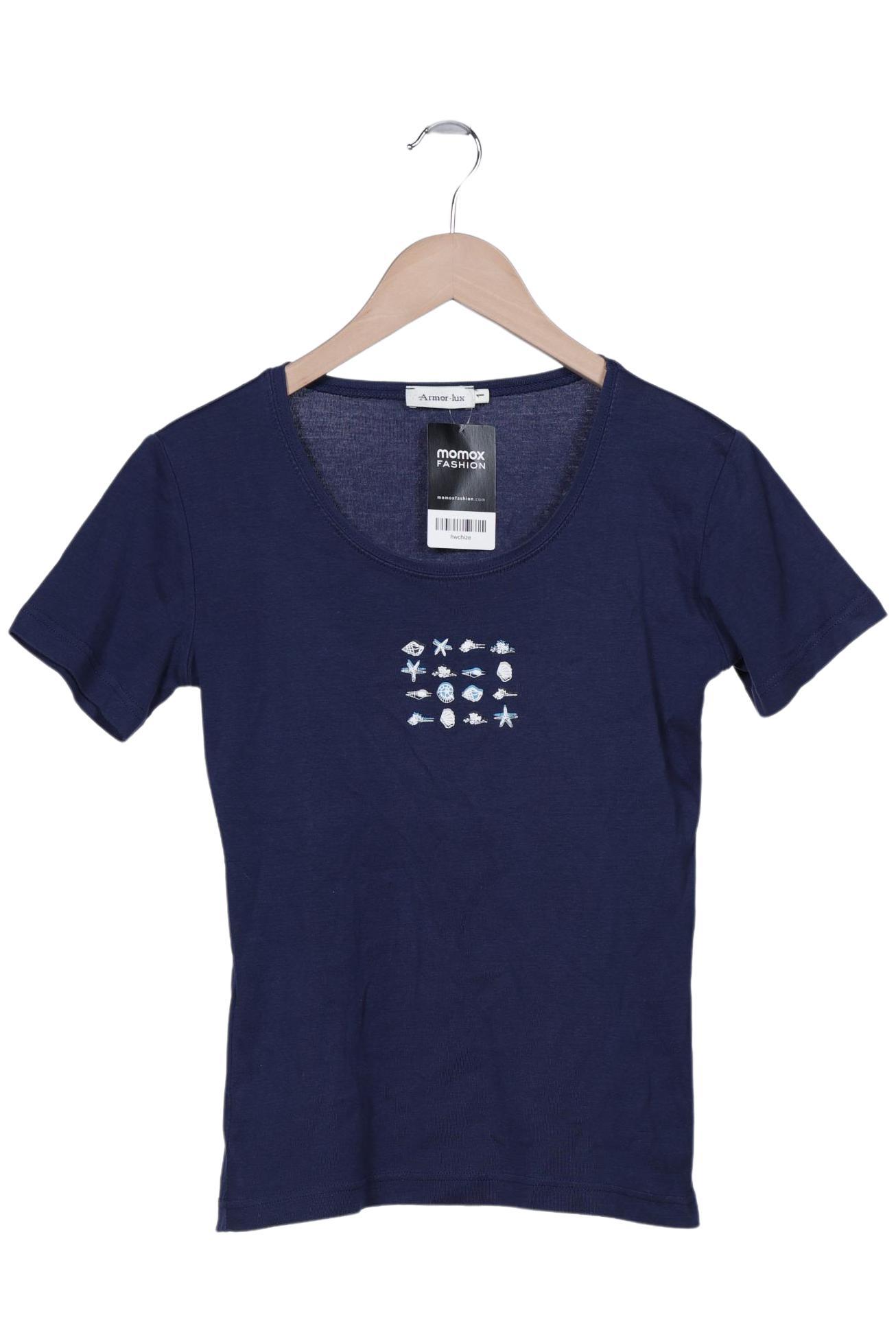 

Armor lux Damen T-Shirt, marineblau, Gr. 36