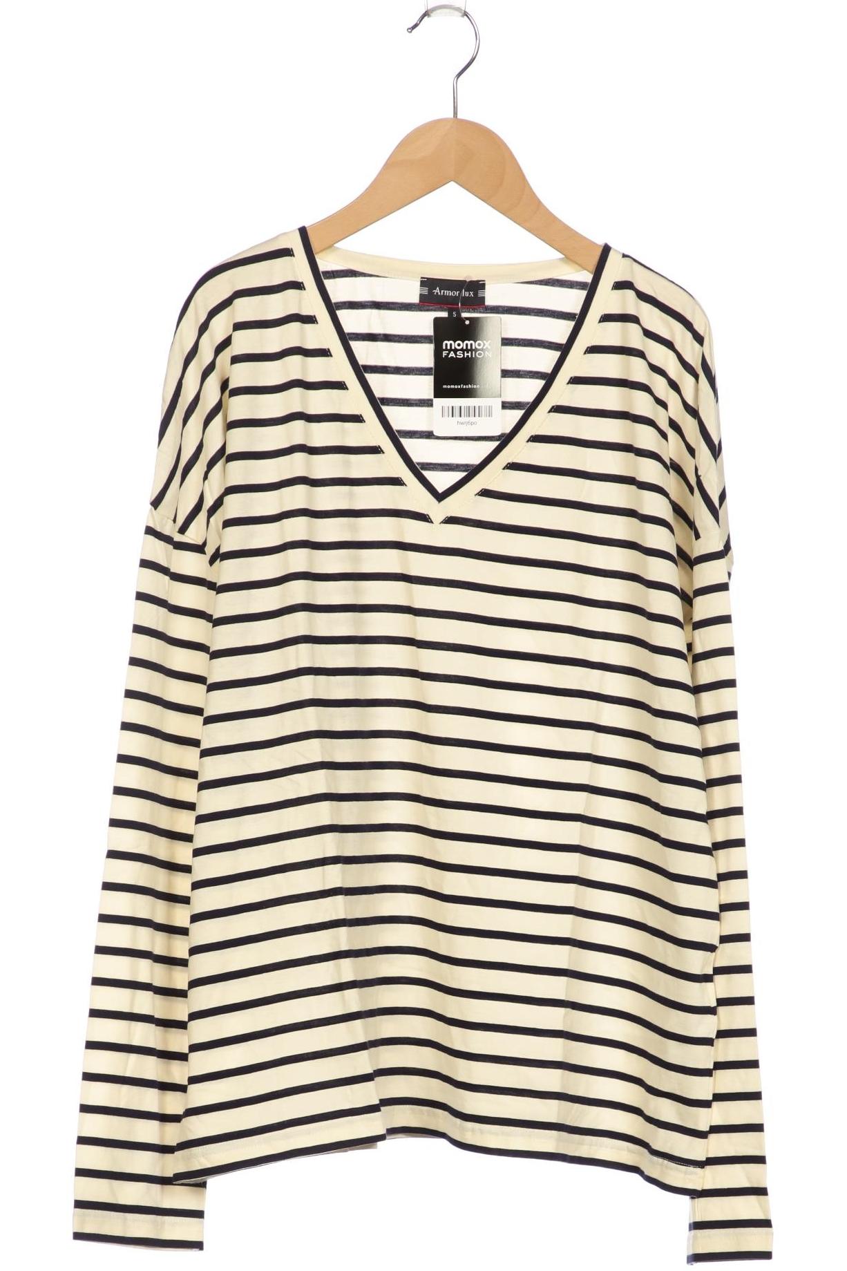 

Armor lux Damen Langarmshirt, cremeweiß, Gr. 46