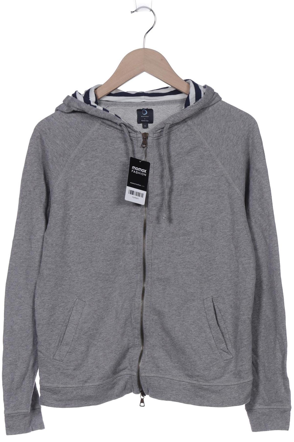 

Armor lux Damen Kapuzenpullover, grau, Gr. 42