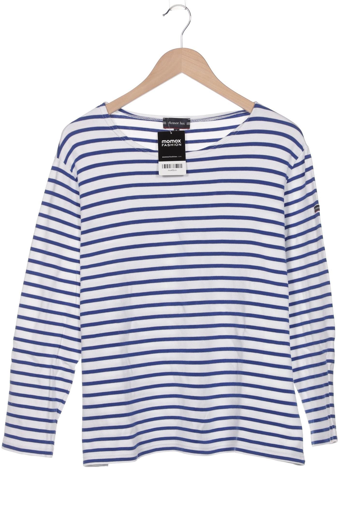 

Armor lux Damen Langarmshirt, blau, Gr. 46
