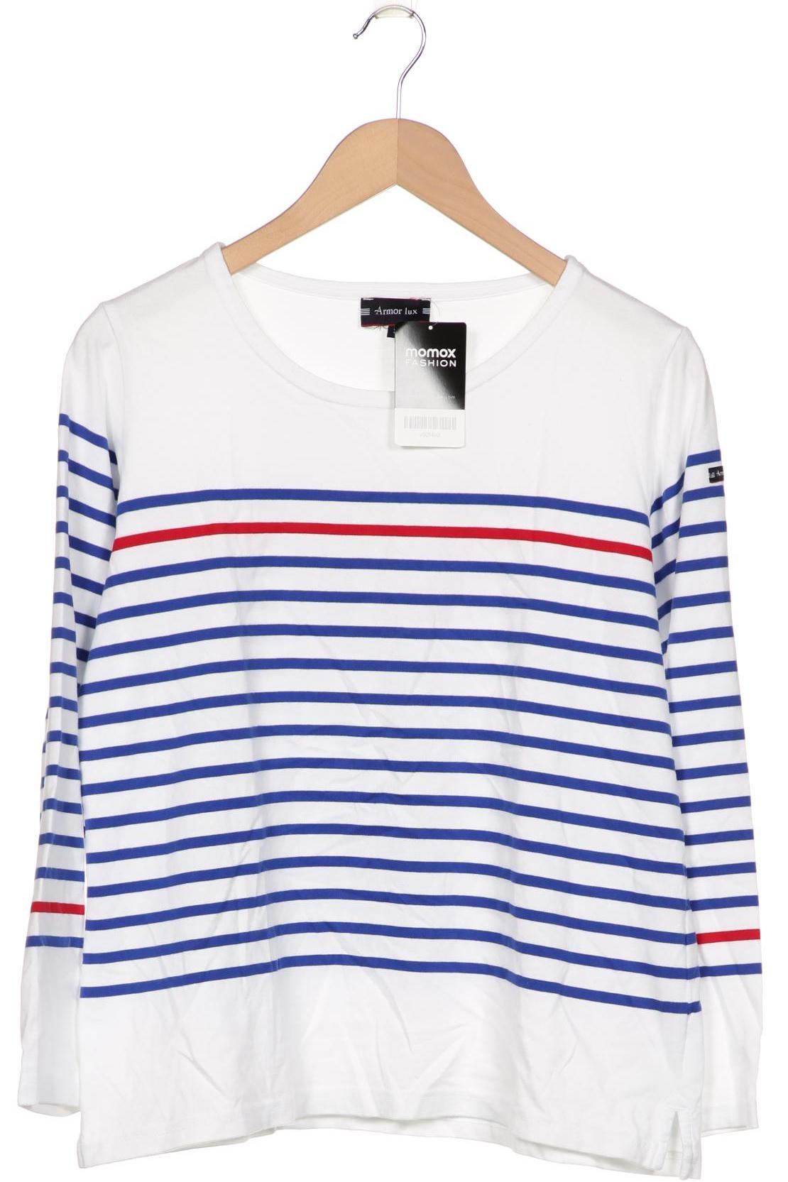 

Armor lux Damen Langarmshirt, weiß, Gr. 42