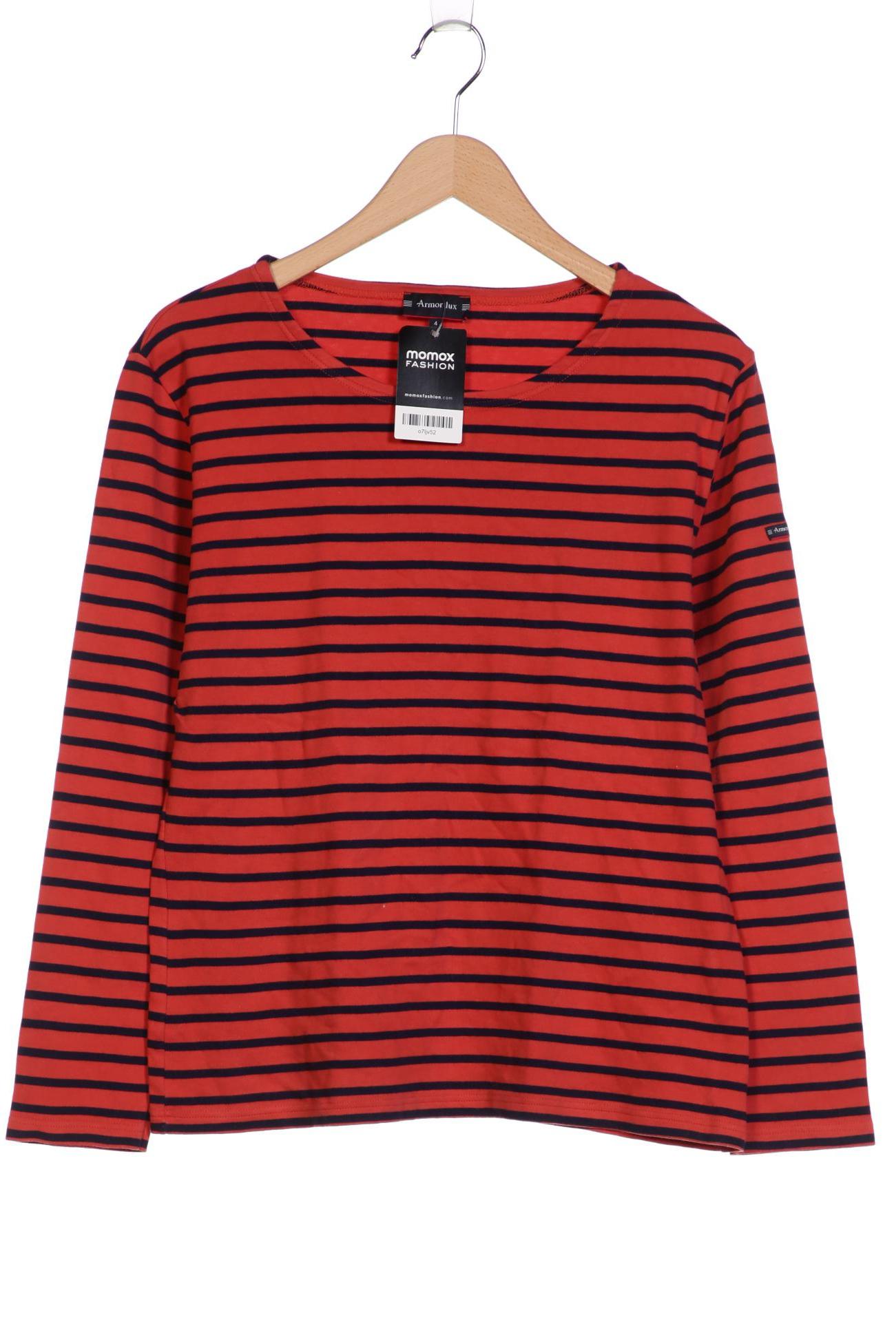 

Armor lux Damen Langarmshirt, rot, Gr. 44