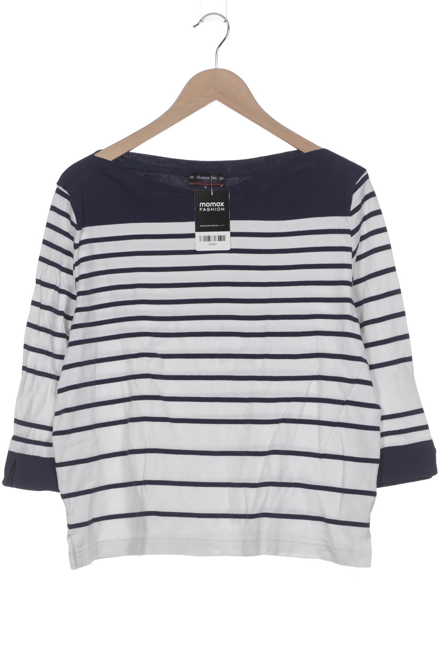 

Armor lux Damen Langarmshirt, weiß, Gr. 44