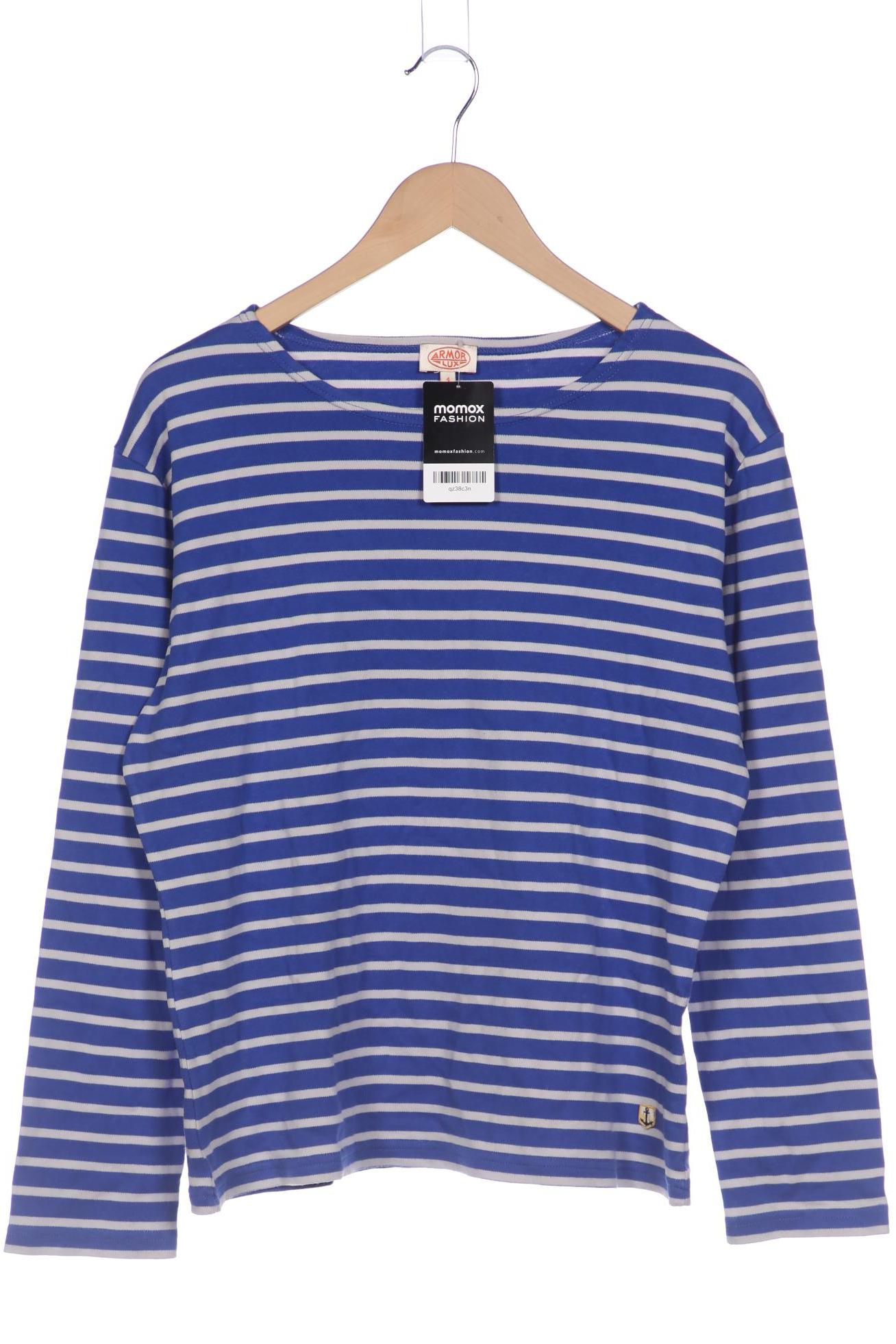 

Armor lux Damen Langarmshirt, blau, Gr. 44