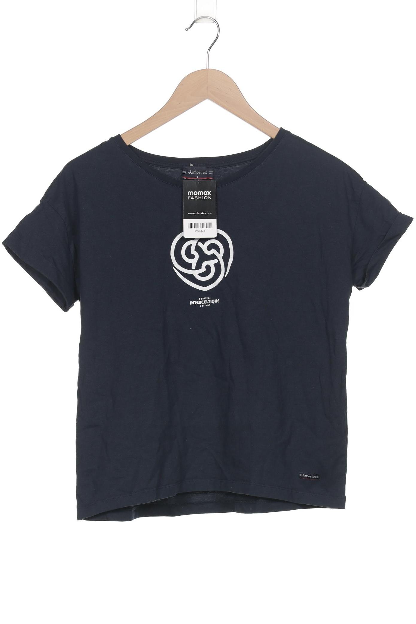 

Armor lux Damen T-Shirt, marineblau, Gr. 36