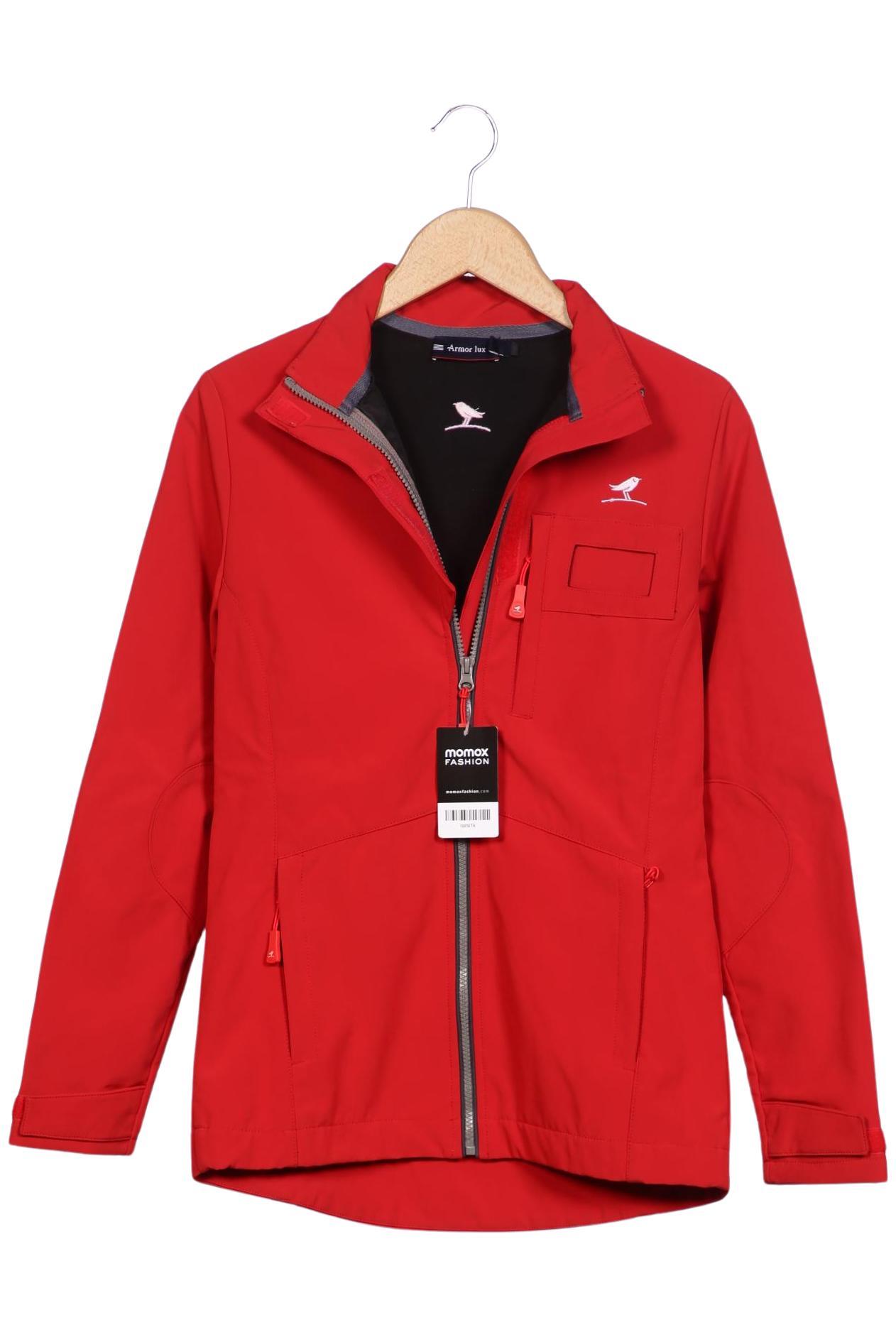 

Armor lux Damen Jacke, rot, Gr. 36