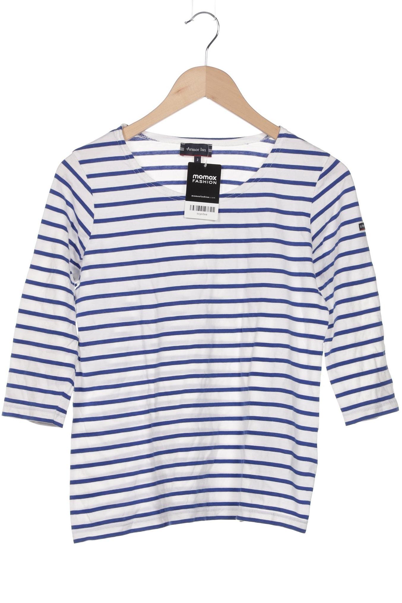 

Armor lux Damen Langarmshirt, weiß, Gr. 38