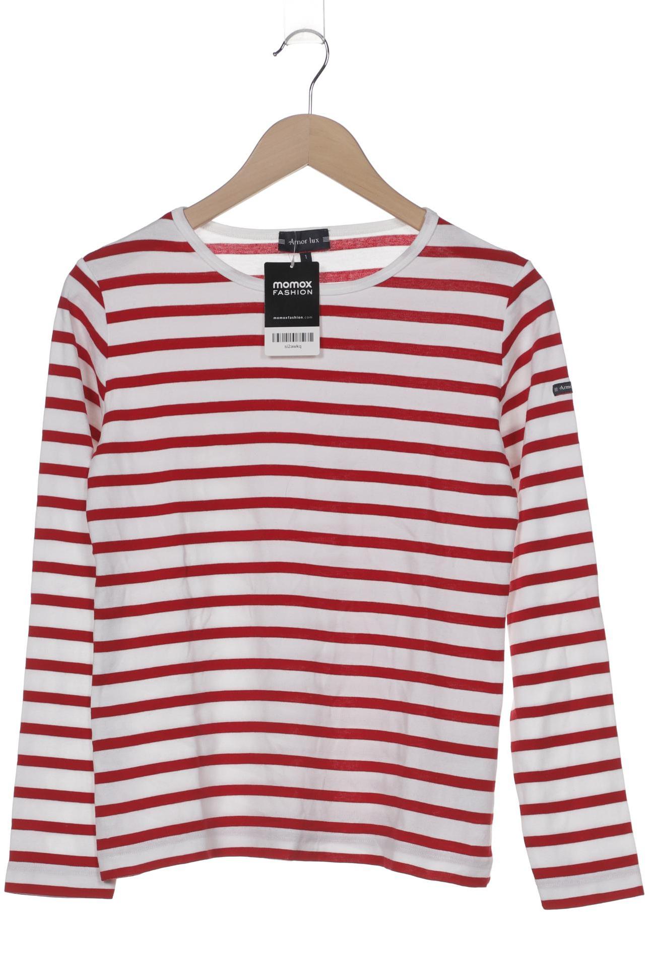 

Armor lux Damen Langarmshirt, rot, Gr. 36