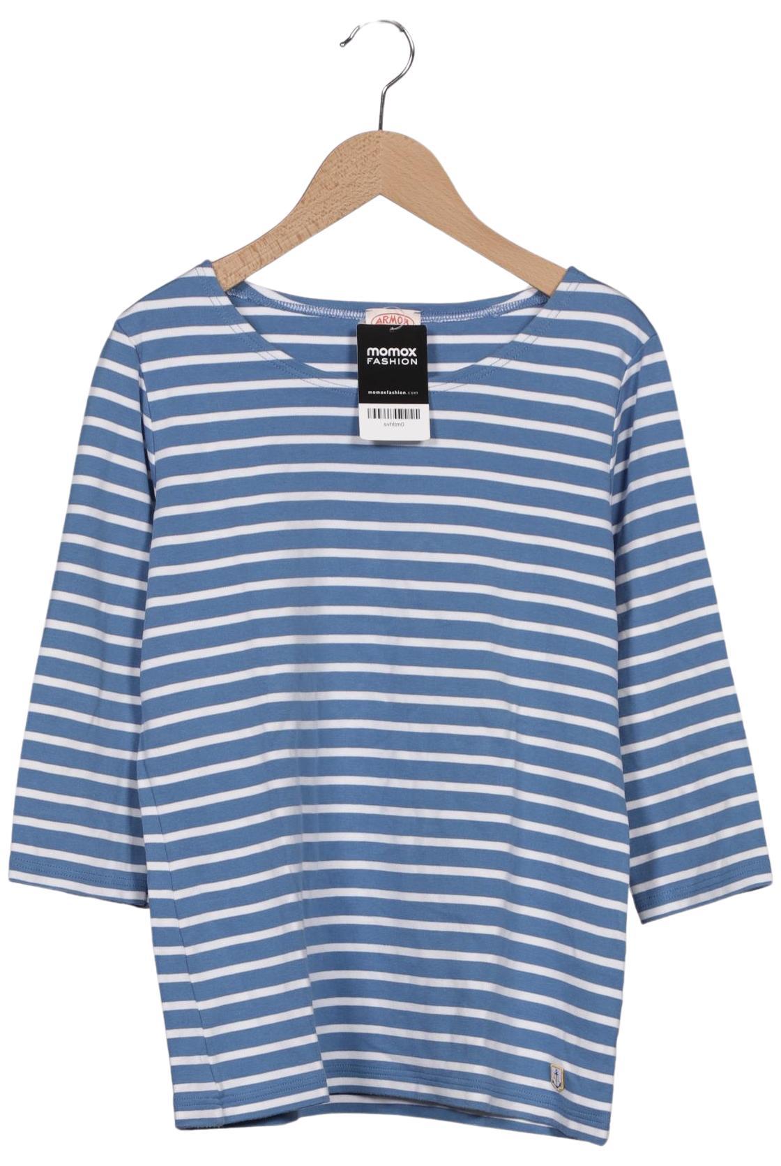 

Armor lux Damen Langarmshirt, blau, Gr. 38