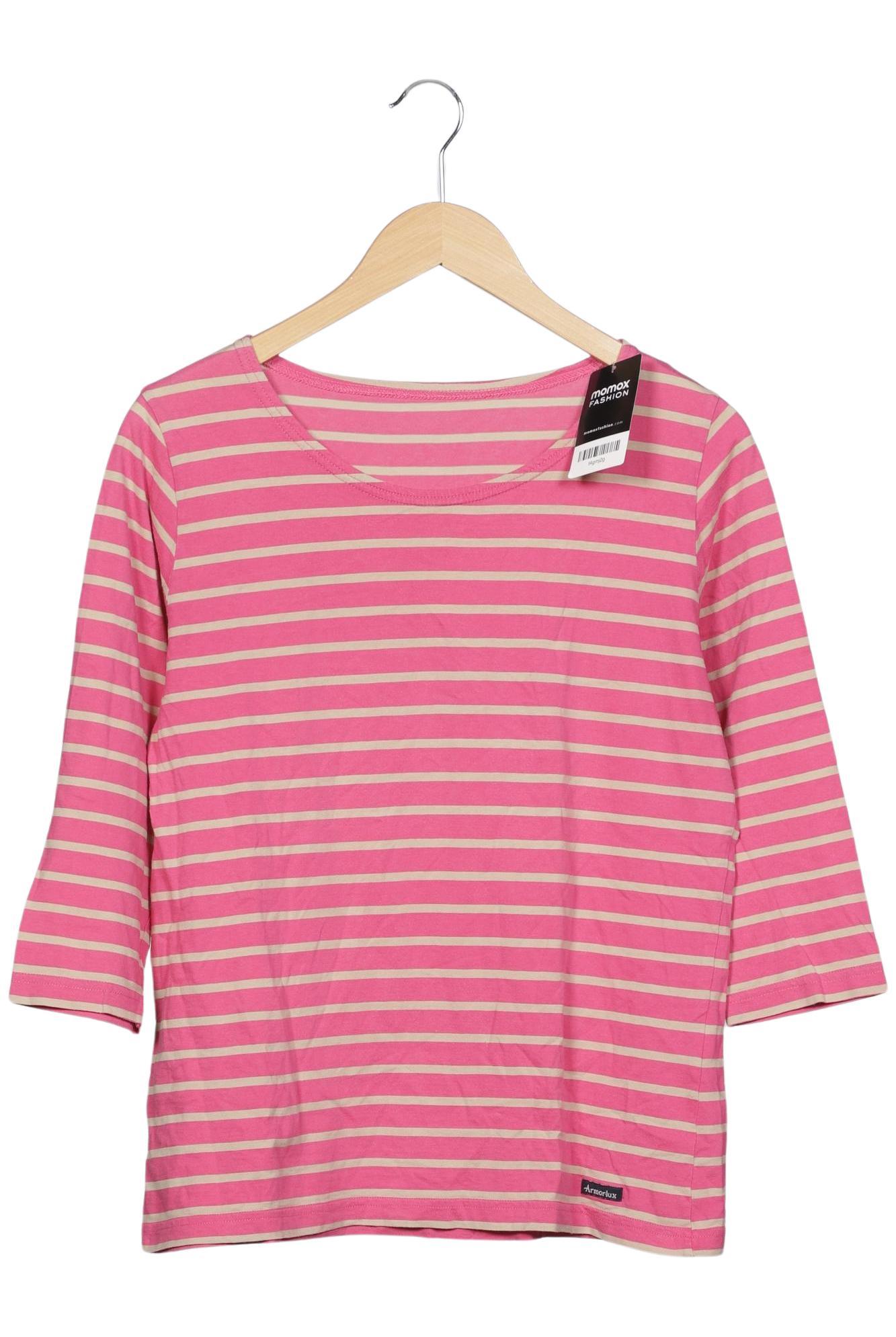 

Armor lux Damen Langarmshirt, pink, Gr. 42