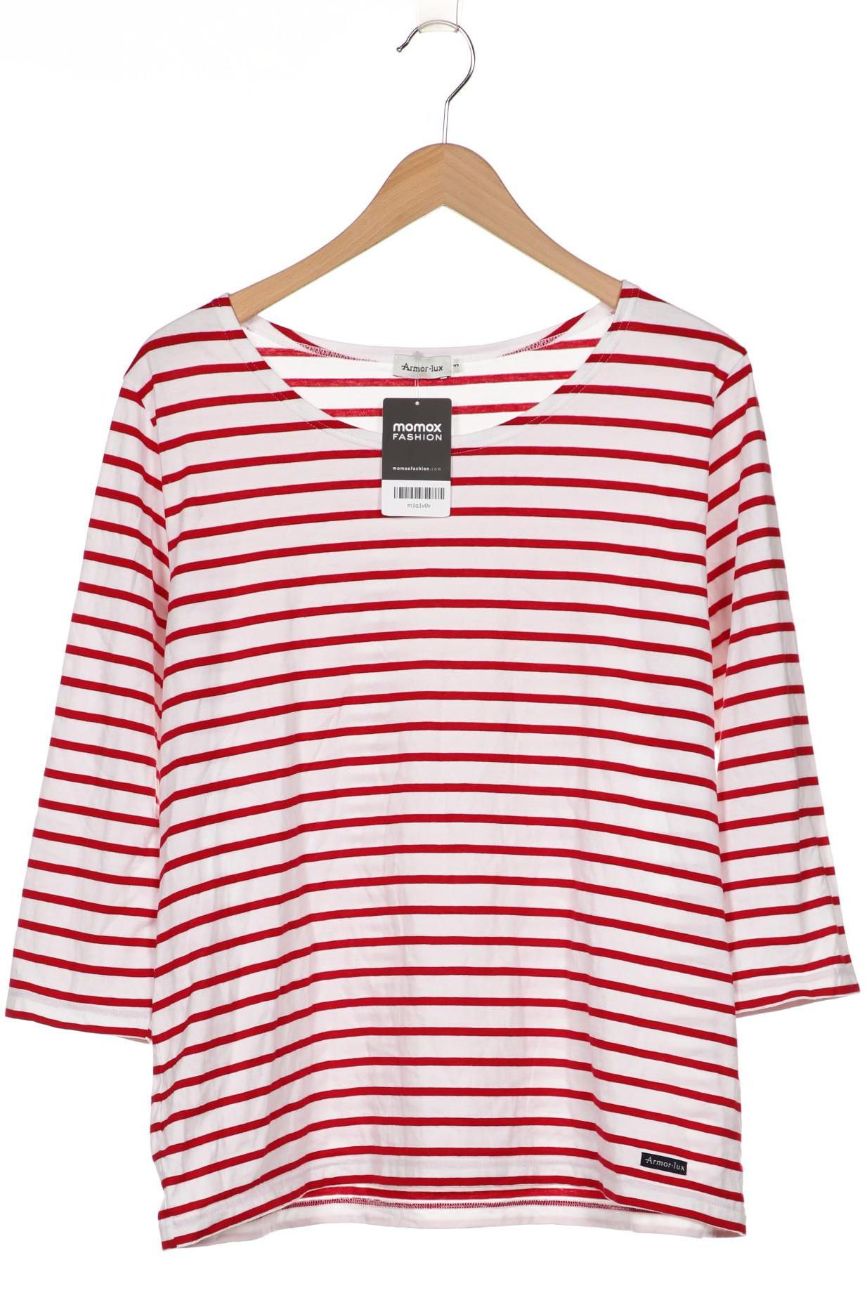 

Armor lux Damen Langarmshirt, rot, Gr. 46