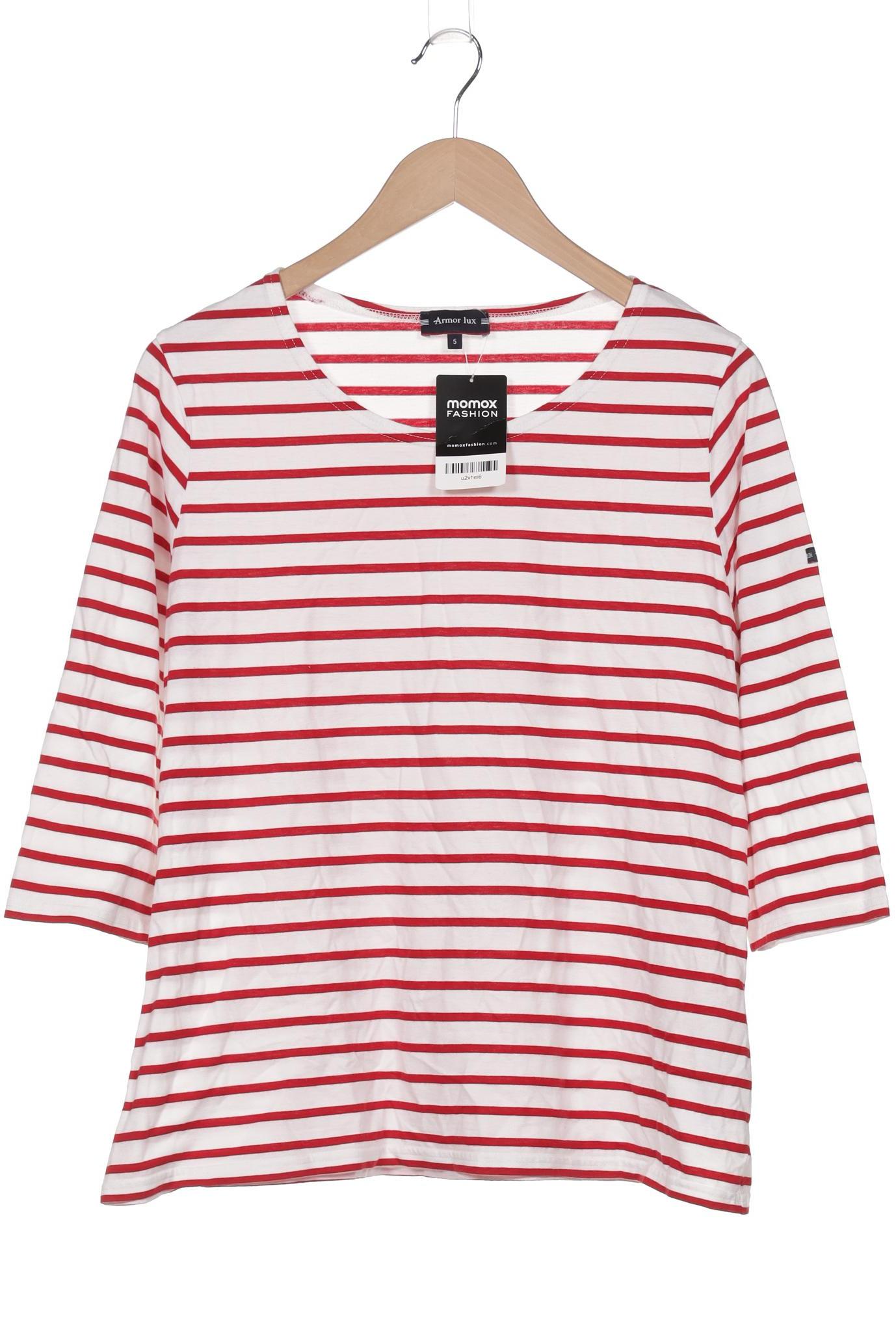 

Armor lux Damen Langarmshirt, weiß, Gr. 46