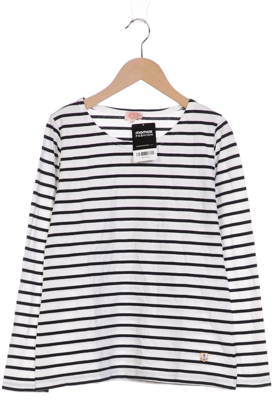 

Armor lux Damen Langarmshirt, weiß, Gr. 36