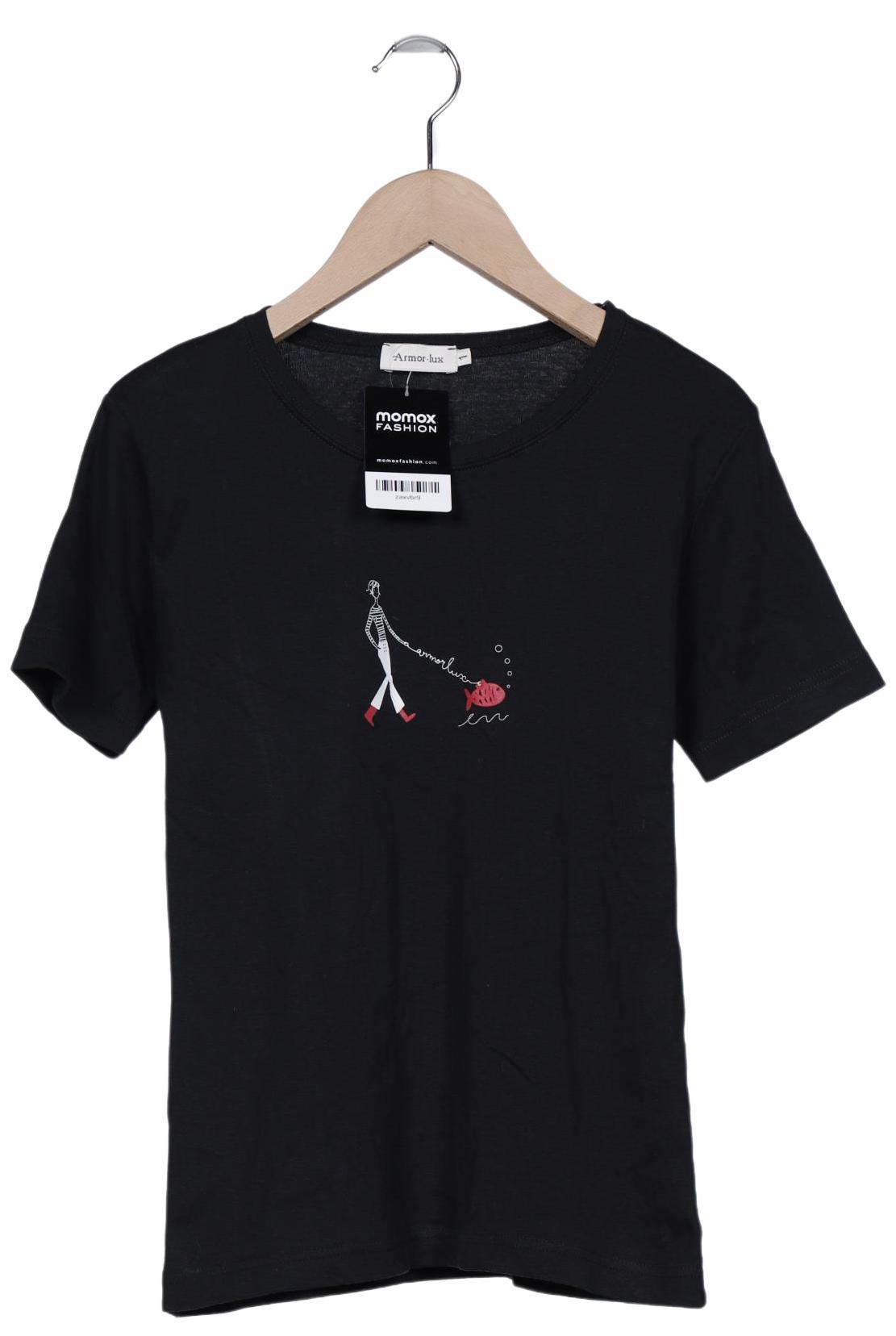 

Armor lux Damen T-Shirt, schwarz, Gr. 36
