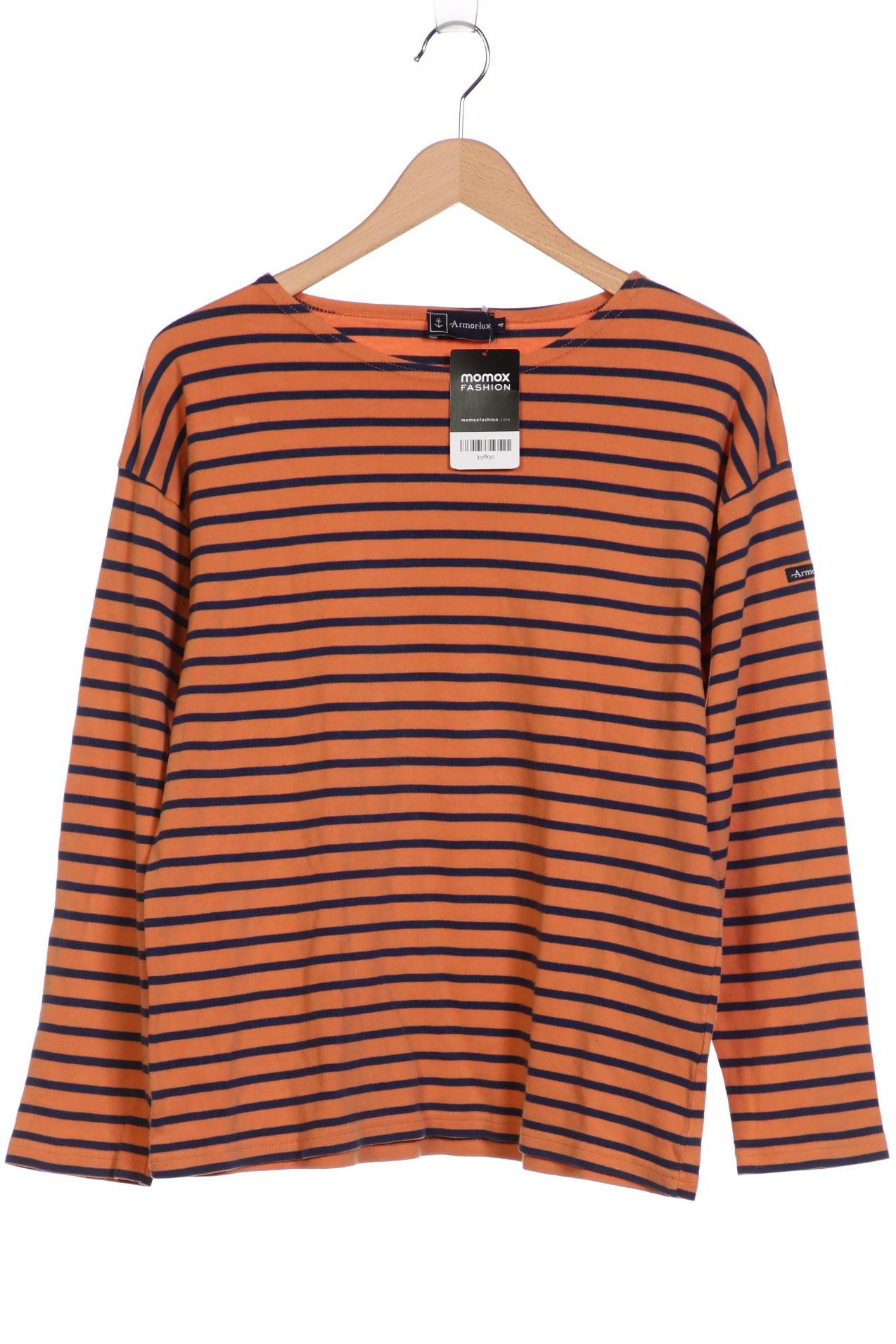 

Armor lux Herren Langarmshirt, orange, Gr. 52