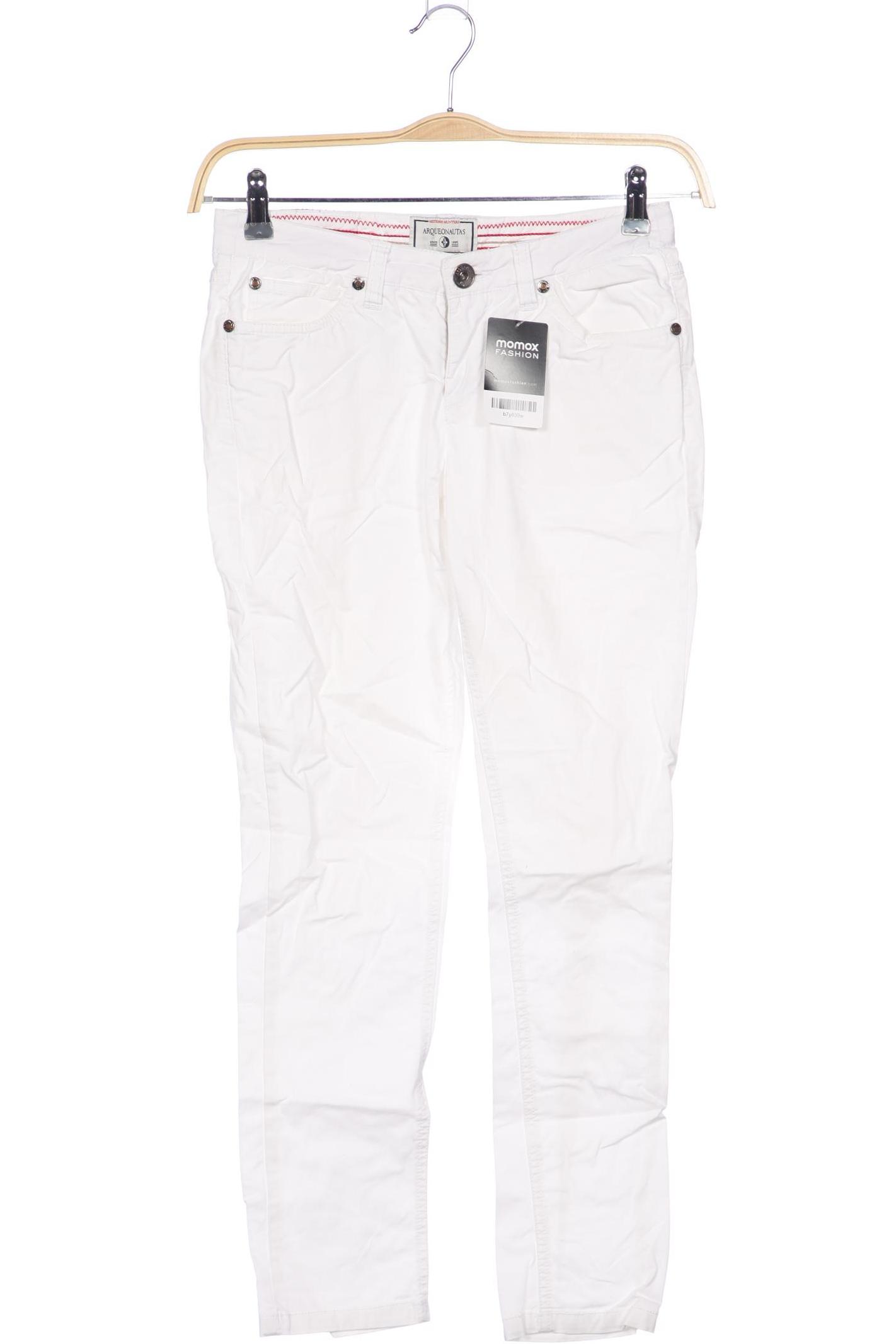

Arqueonautas Damen Stoffhose, weiß, Gr. 27