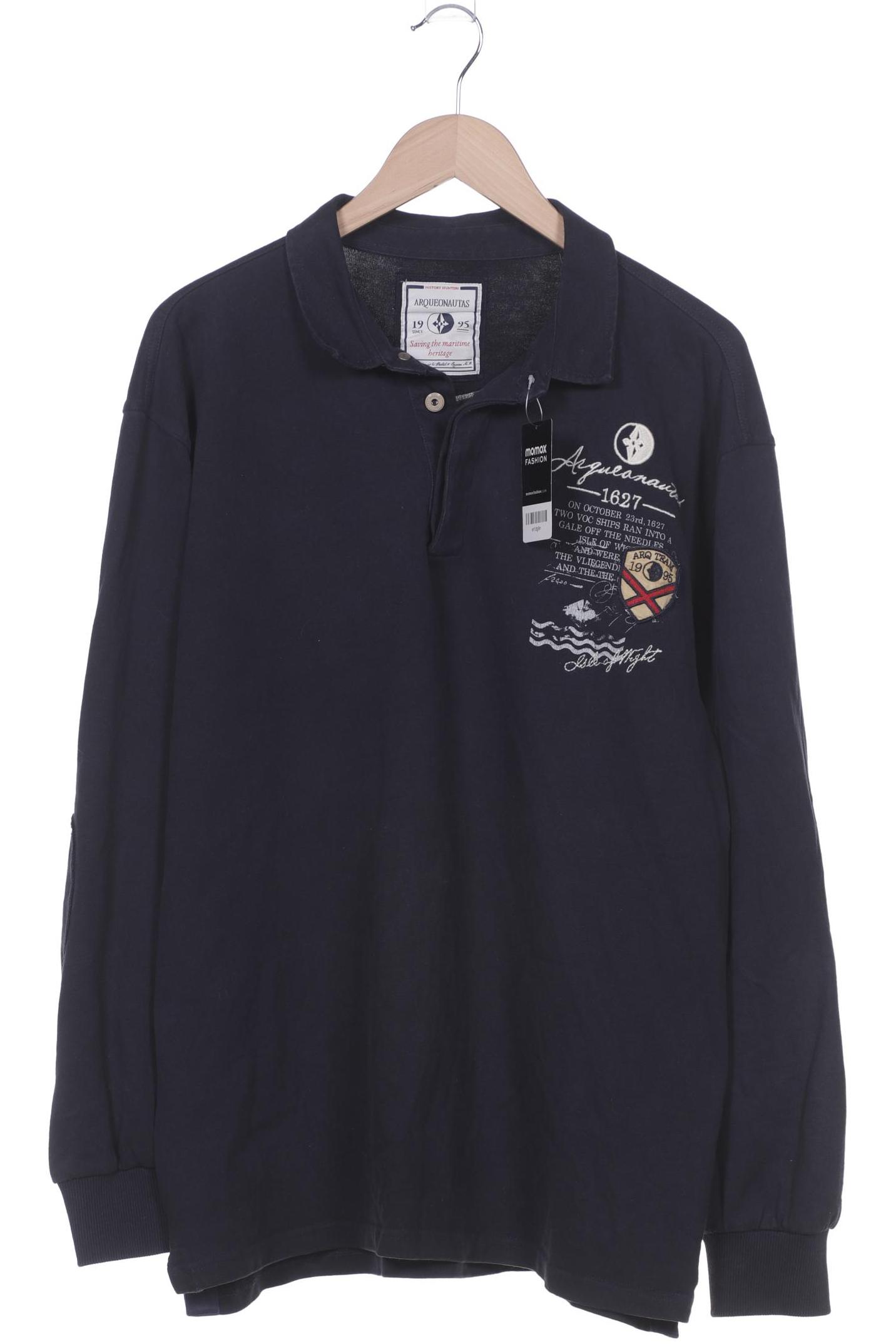 

Arqueonautas Herren Langarmshirt, marineblau, Gr. 56