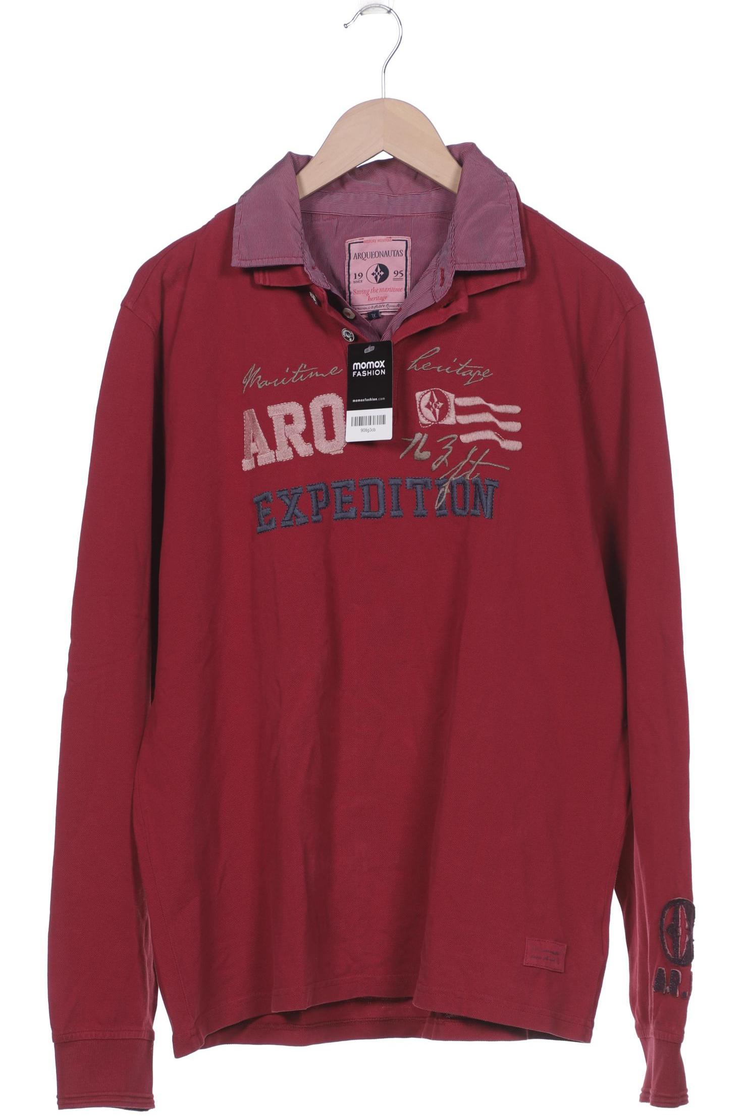 

ARQUEONAUTAS Herren Poloshirt, bordeaux