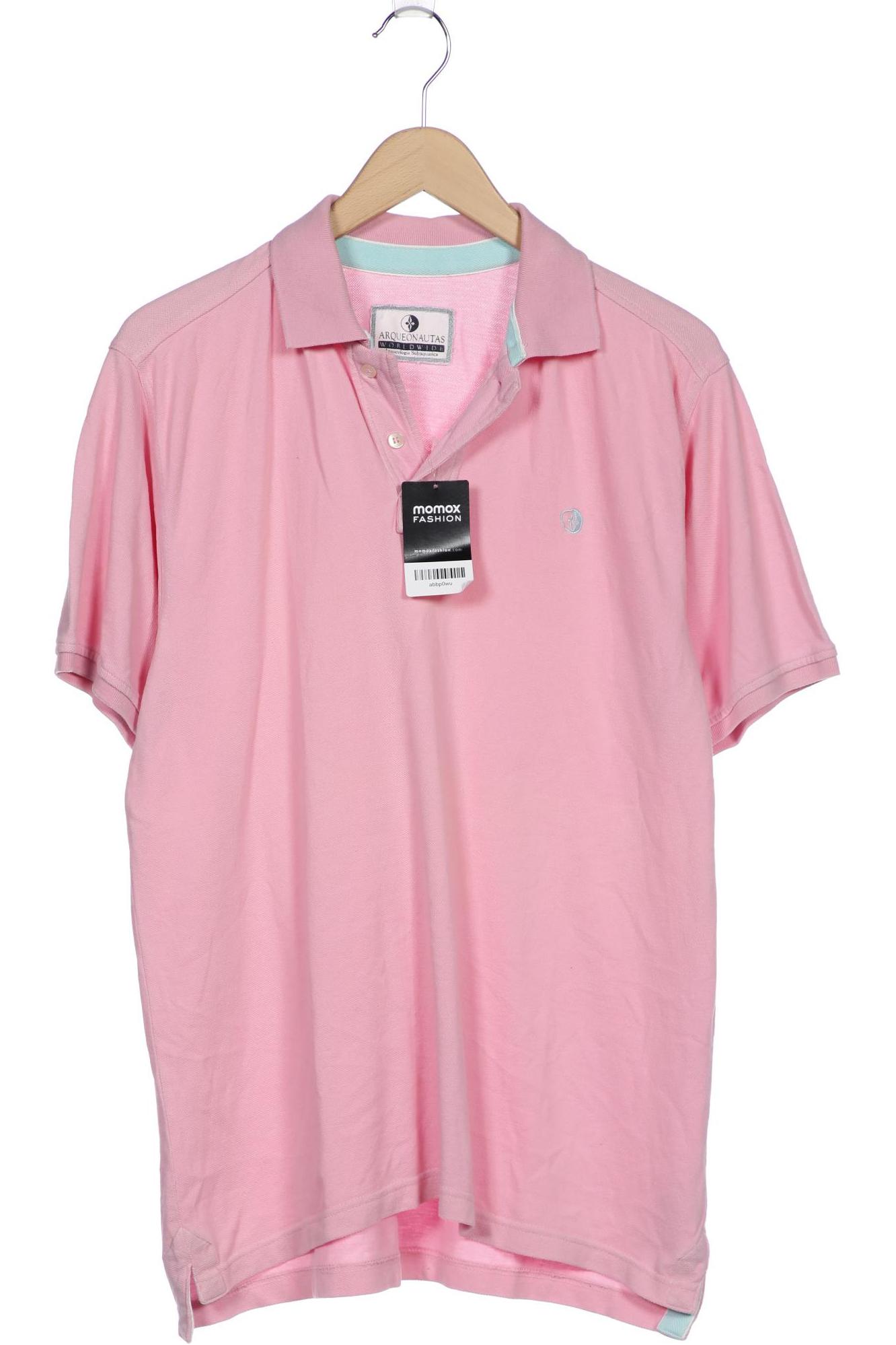 

Arqueonautas Herren Poloshirt, pink, Gr. 52