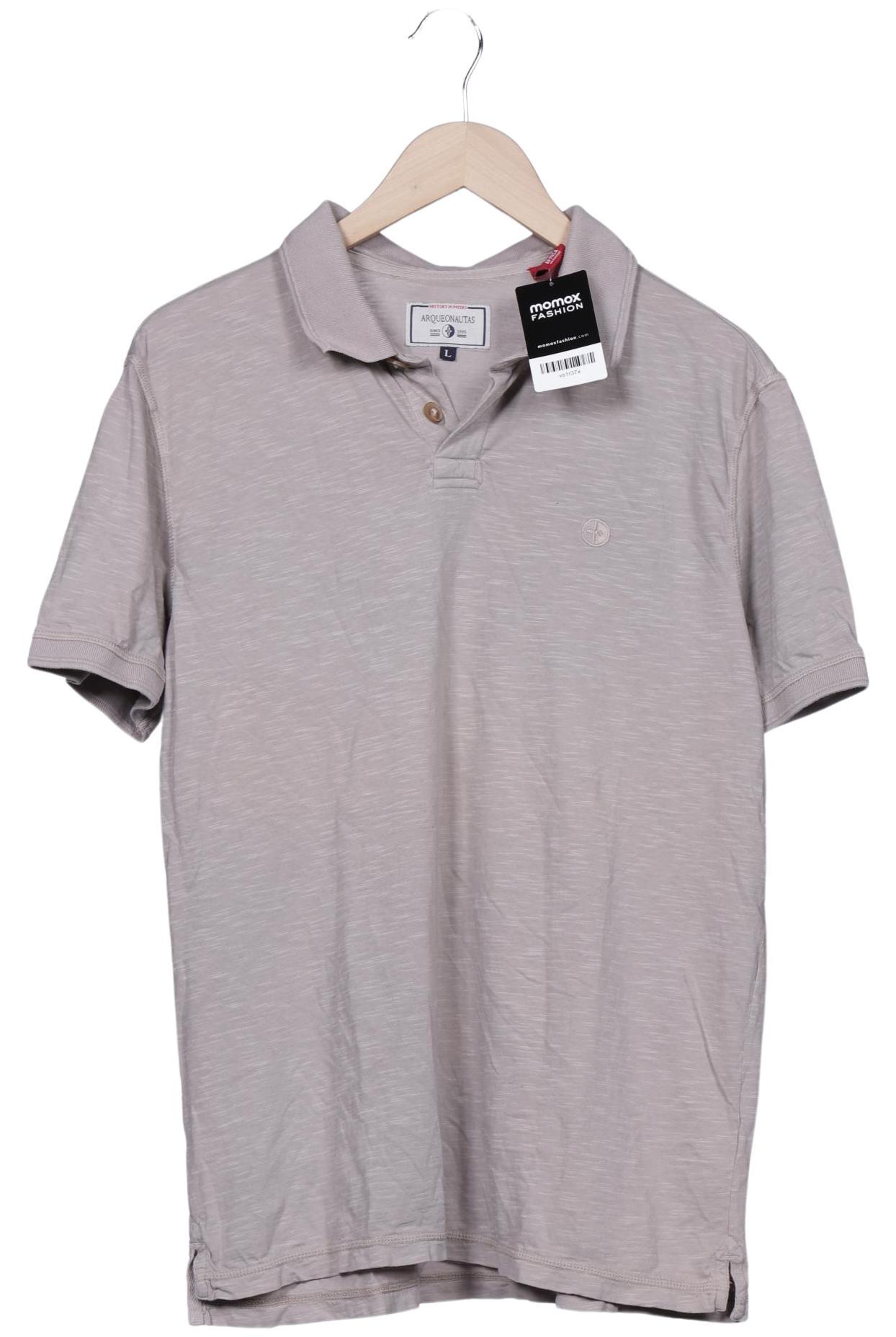 Thumbnail - Arqueonautas Herren Poloshirt, beige, Gr. 52