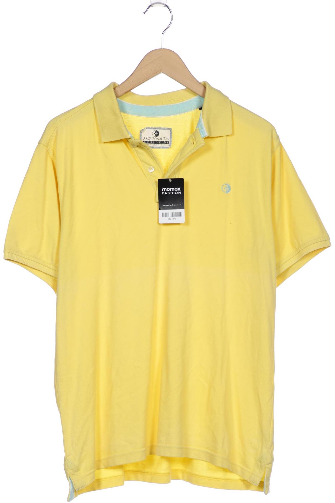

Arqueonautas Herren Poloshirt, gelb, Gr. 52
