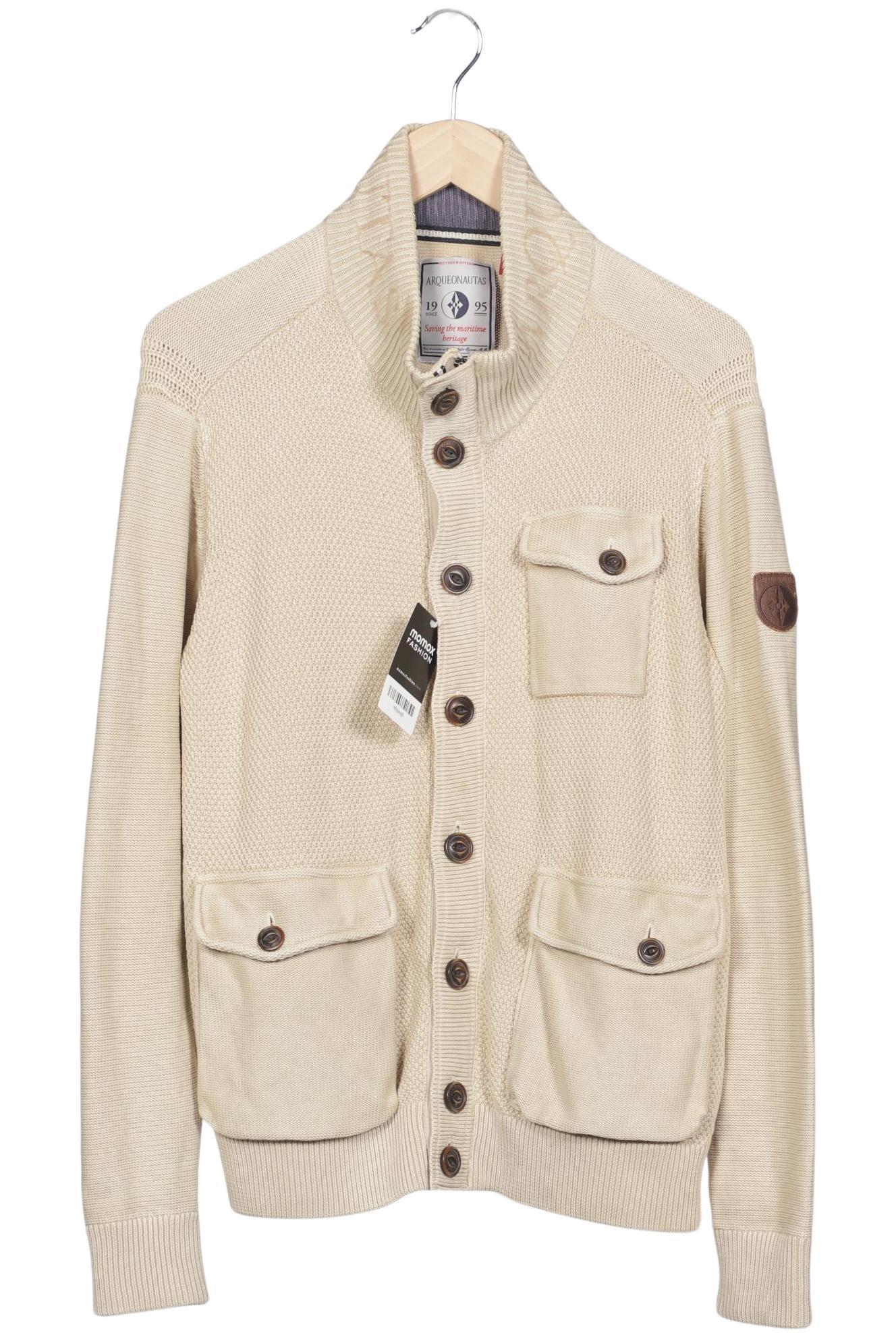 

Arqueonautas Herren Strickjacke, beige, Gr. 48