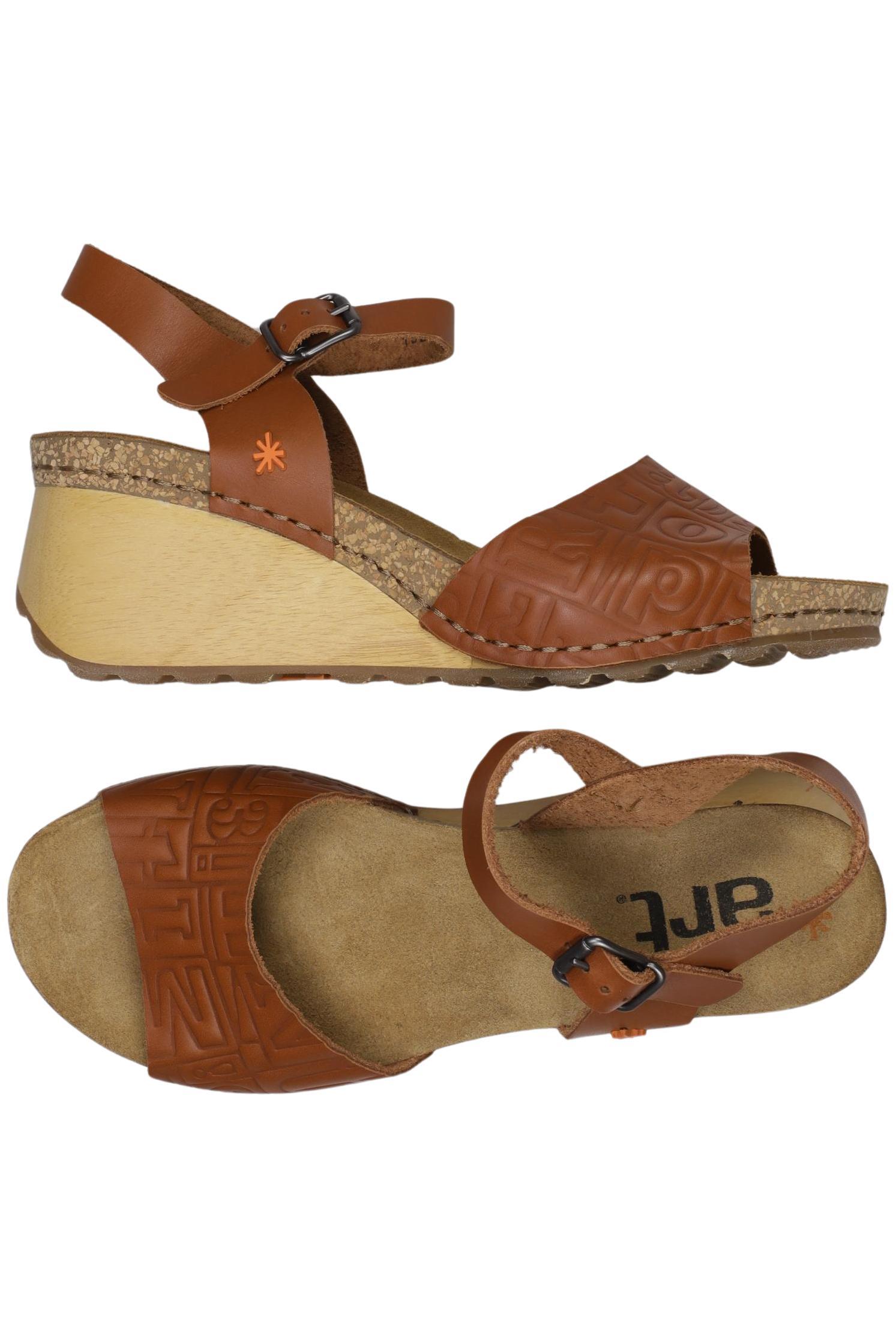 

Art Damen Sandale, braun, Gr. 40