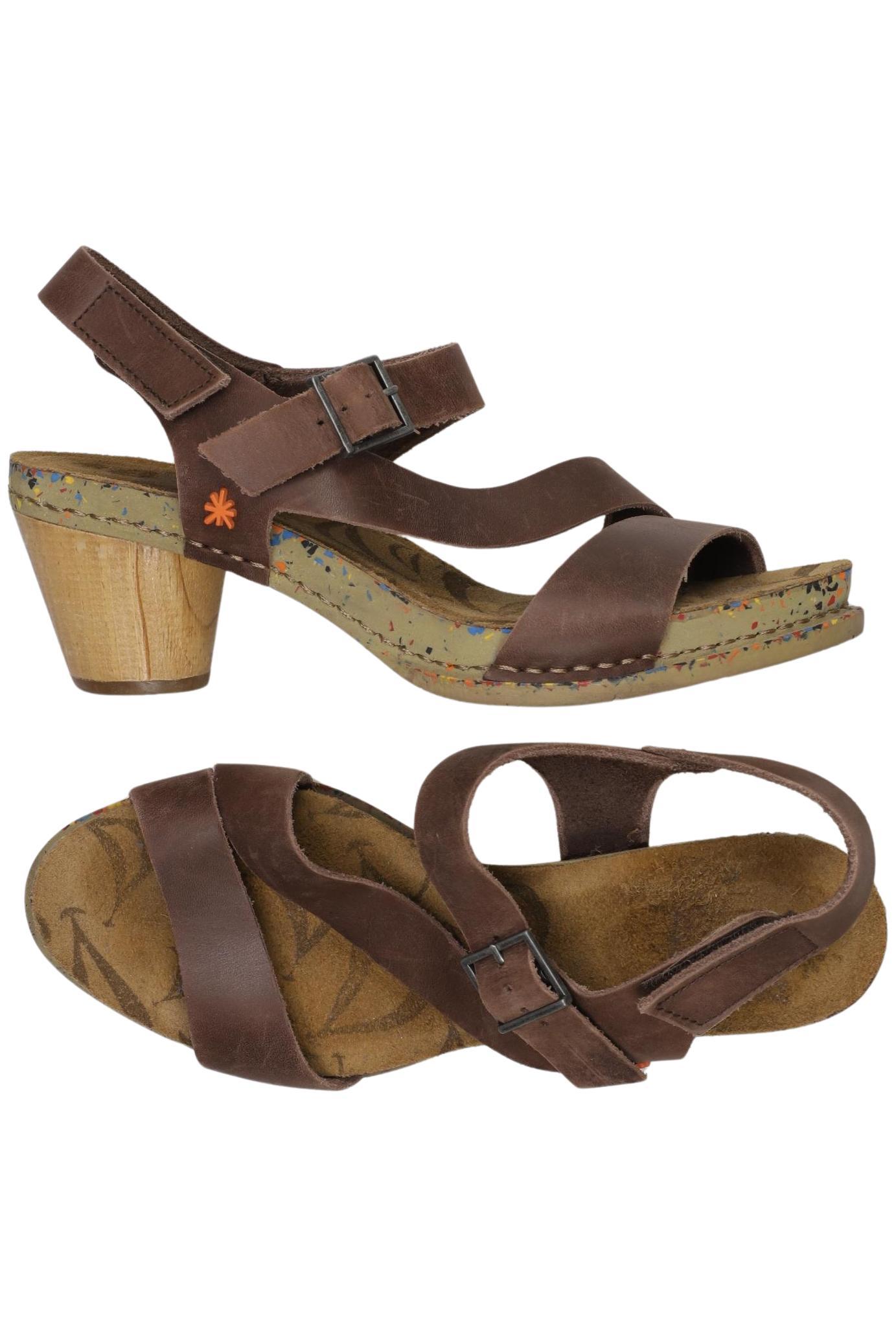 

Art Damen Sandale, braun, Gr. 40