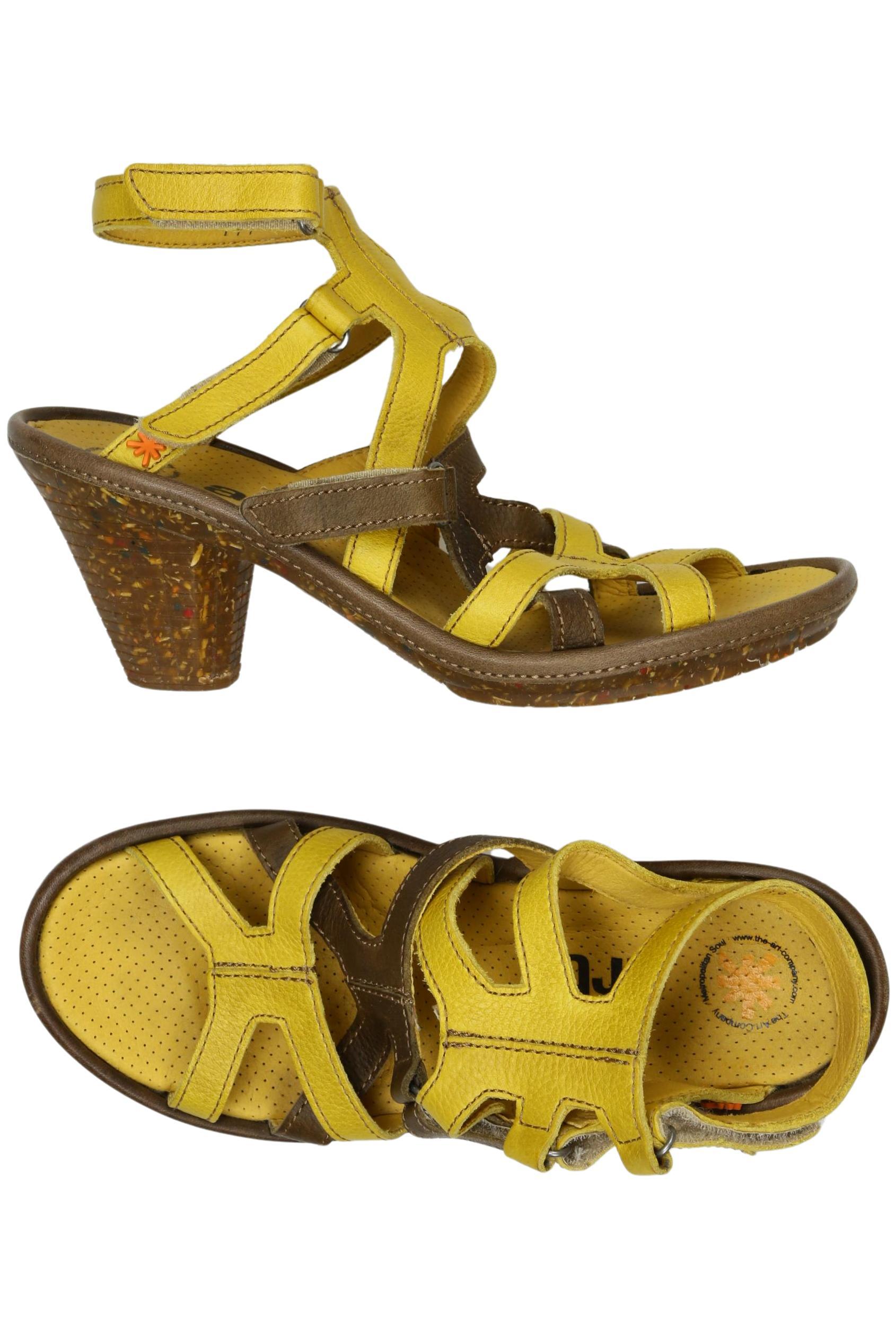 

Art Damen Sandale, gelb, Gr. 39