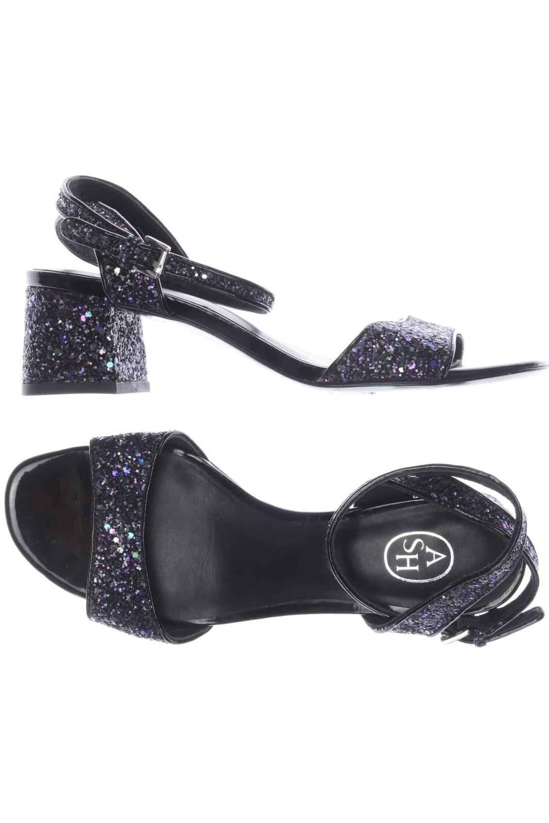 

Ash Damen Sandale, schwarz, Gr. 38