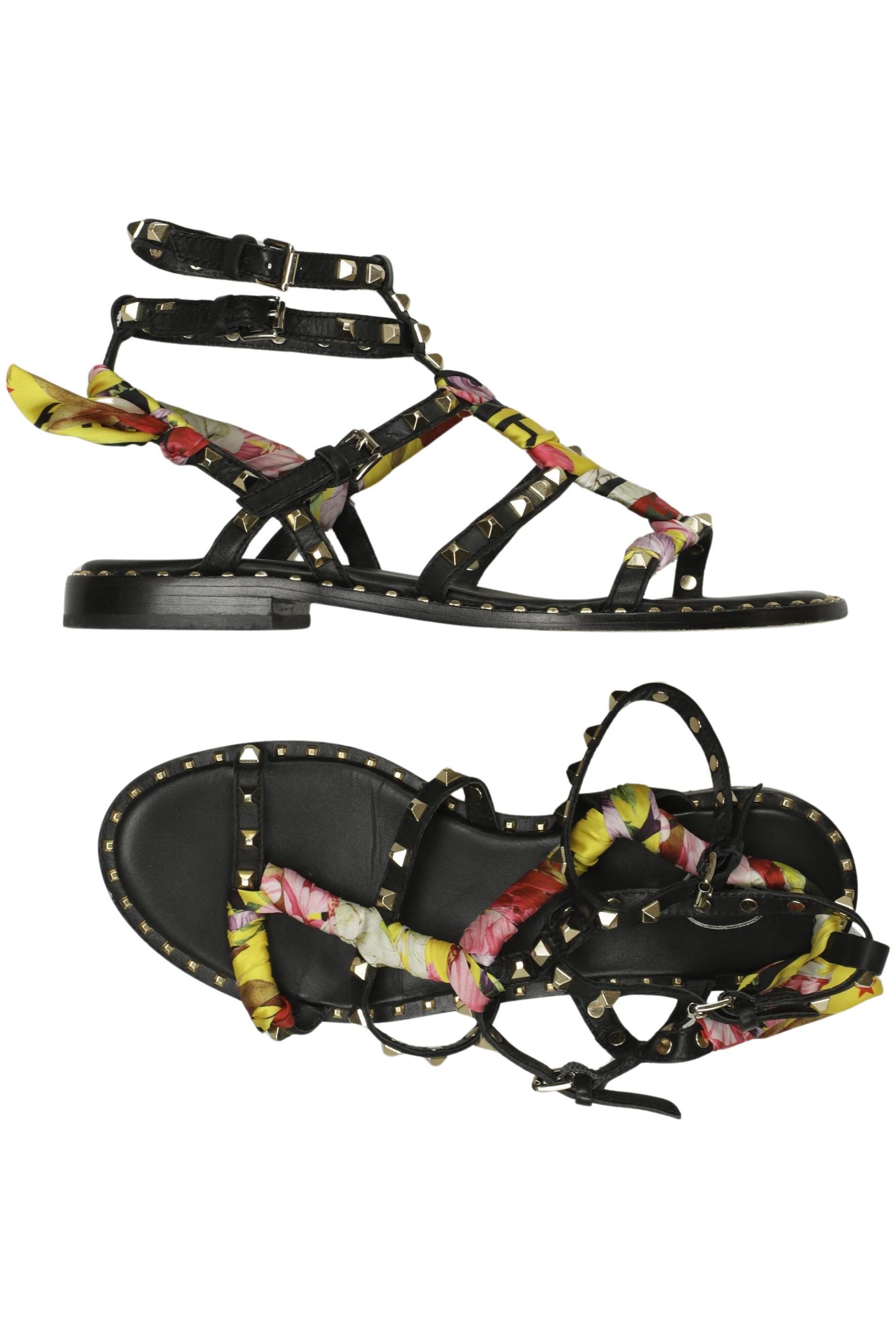 

Ash Damen Sandale, schwarz, Gr. 39